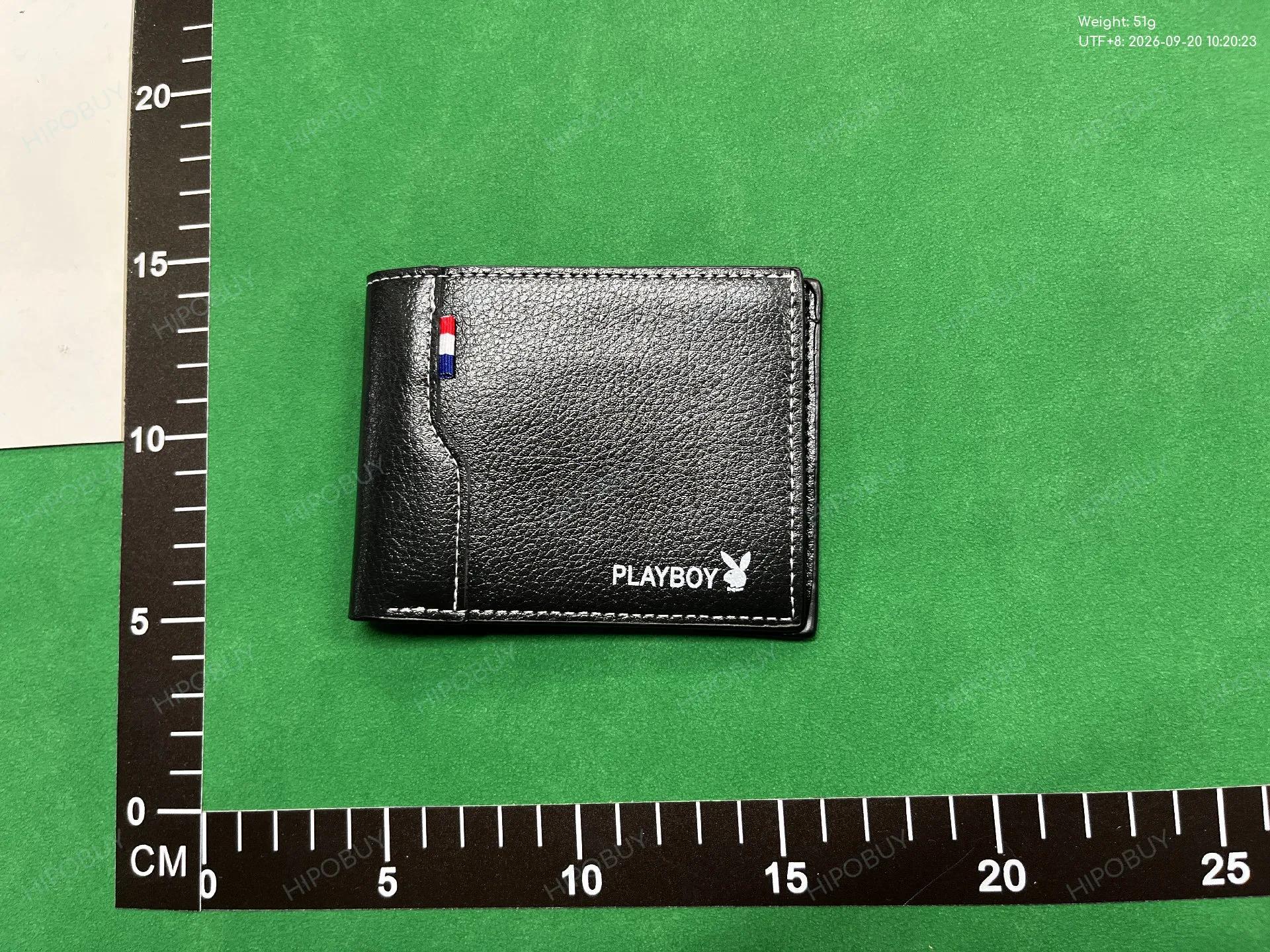 Foto QC 4 de Lacoste Crocodile Logo Bifold Wallet Grained Leather Black