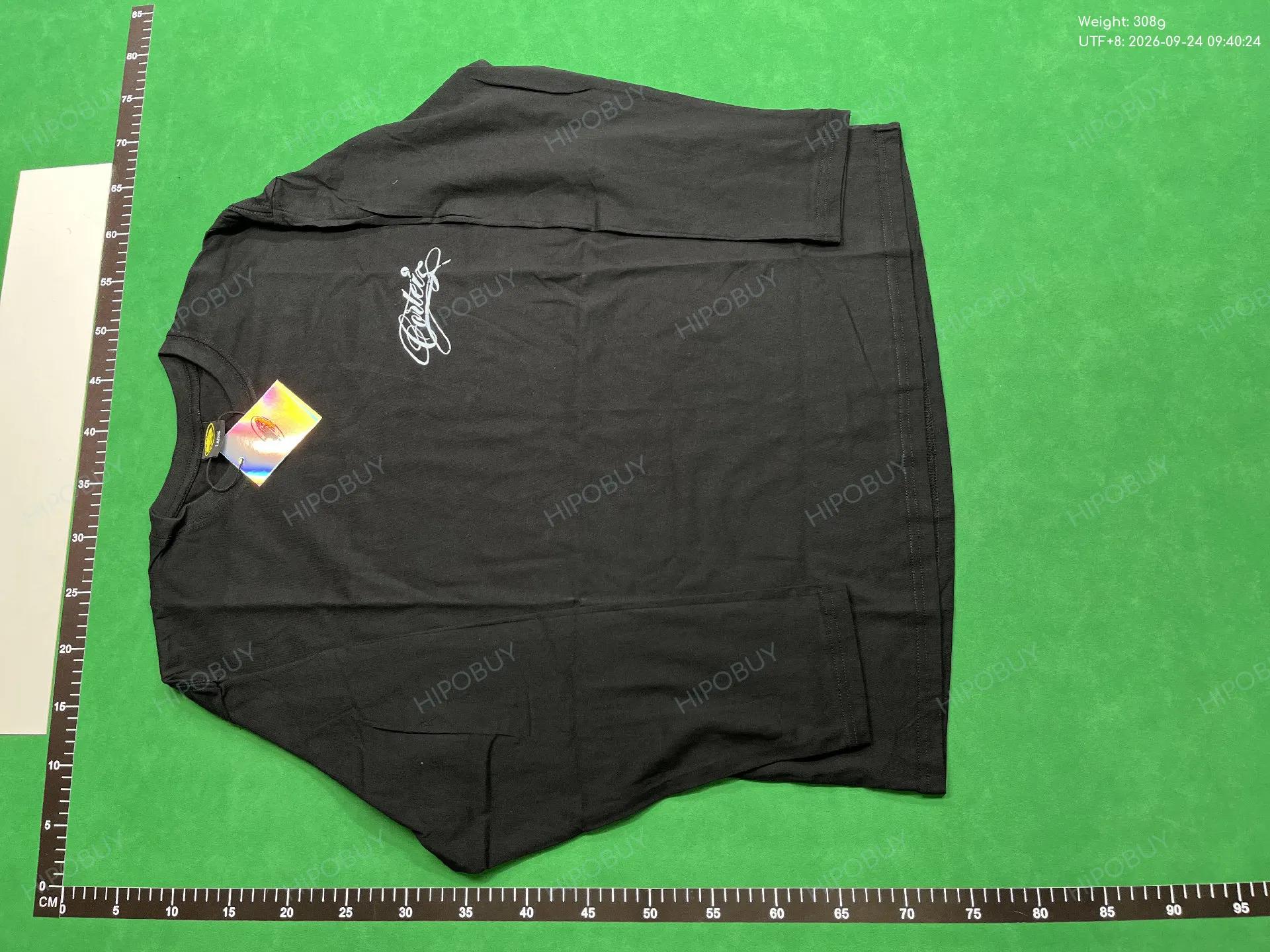 Foto QC 6 de Corteiz Guerillaz T-shirt Raglan Long Sleeve Print White Green