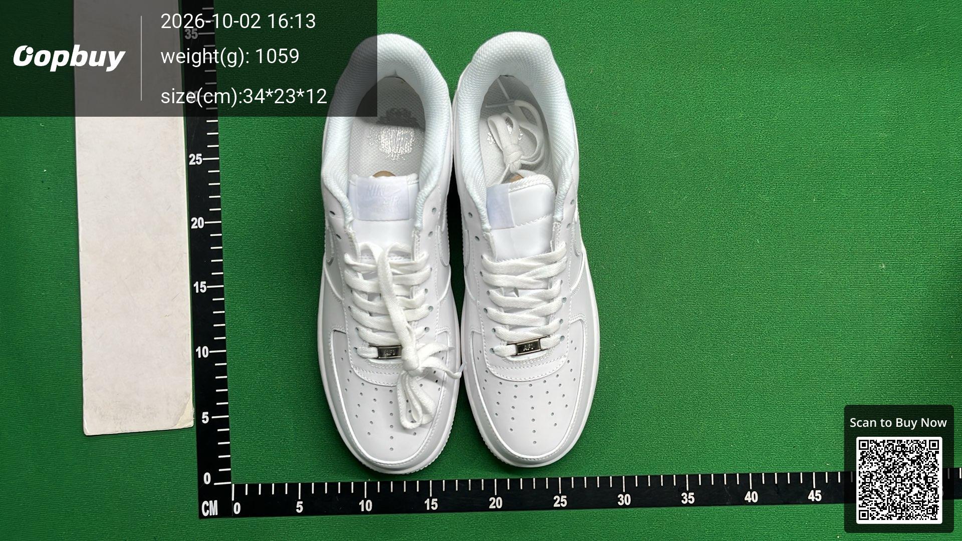 Foto QC 6 de Nike Air Force 1 Mid '07 Triple White CW2289-111