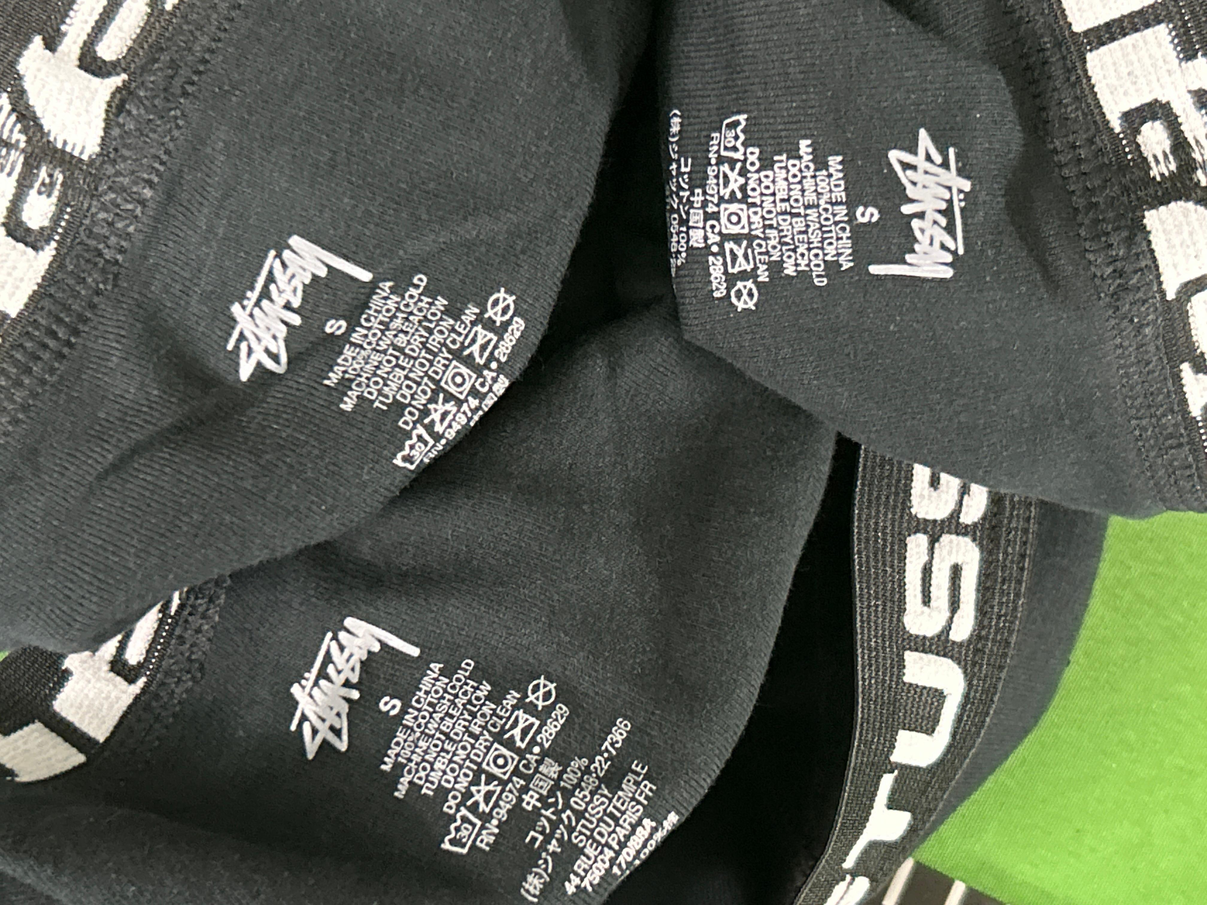 Foto QC 5 de Stussy Underwear Boxer Briefs 3-Pack Black