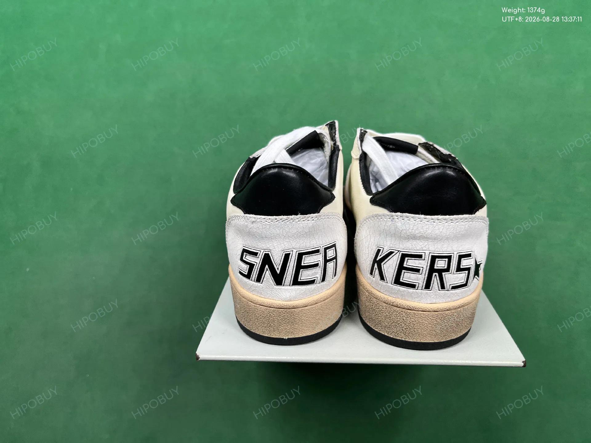 Foto QC 3 de Golden Goose Ball Star Low White Dark Grey Red