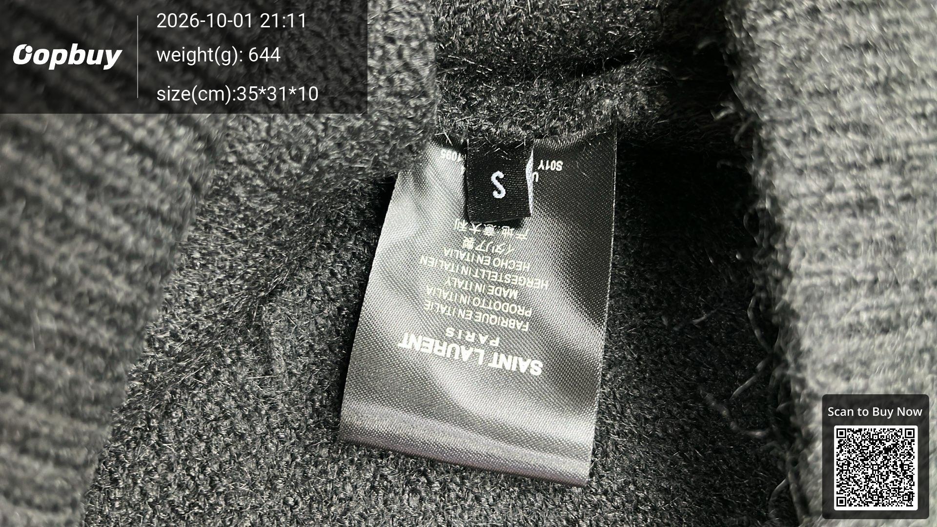 Foto QC 5 de Moncler Crewneck Sweater Grey