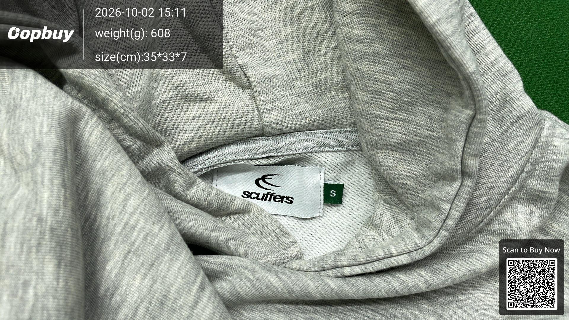 Foto QC 1 de Scuffers Pop Hoodie Light Grey