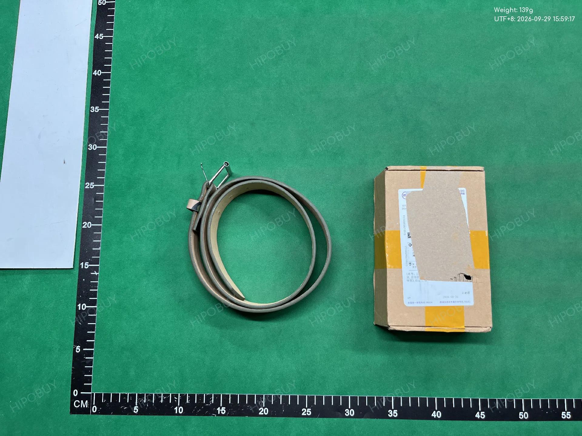 Foto QC 3 de Supreme Repeat Logo Pin Buckle Belt Green