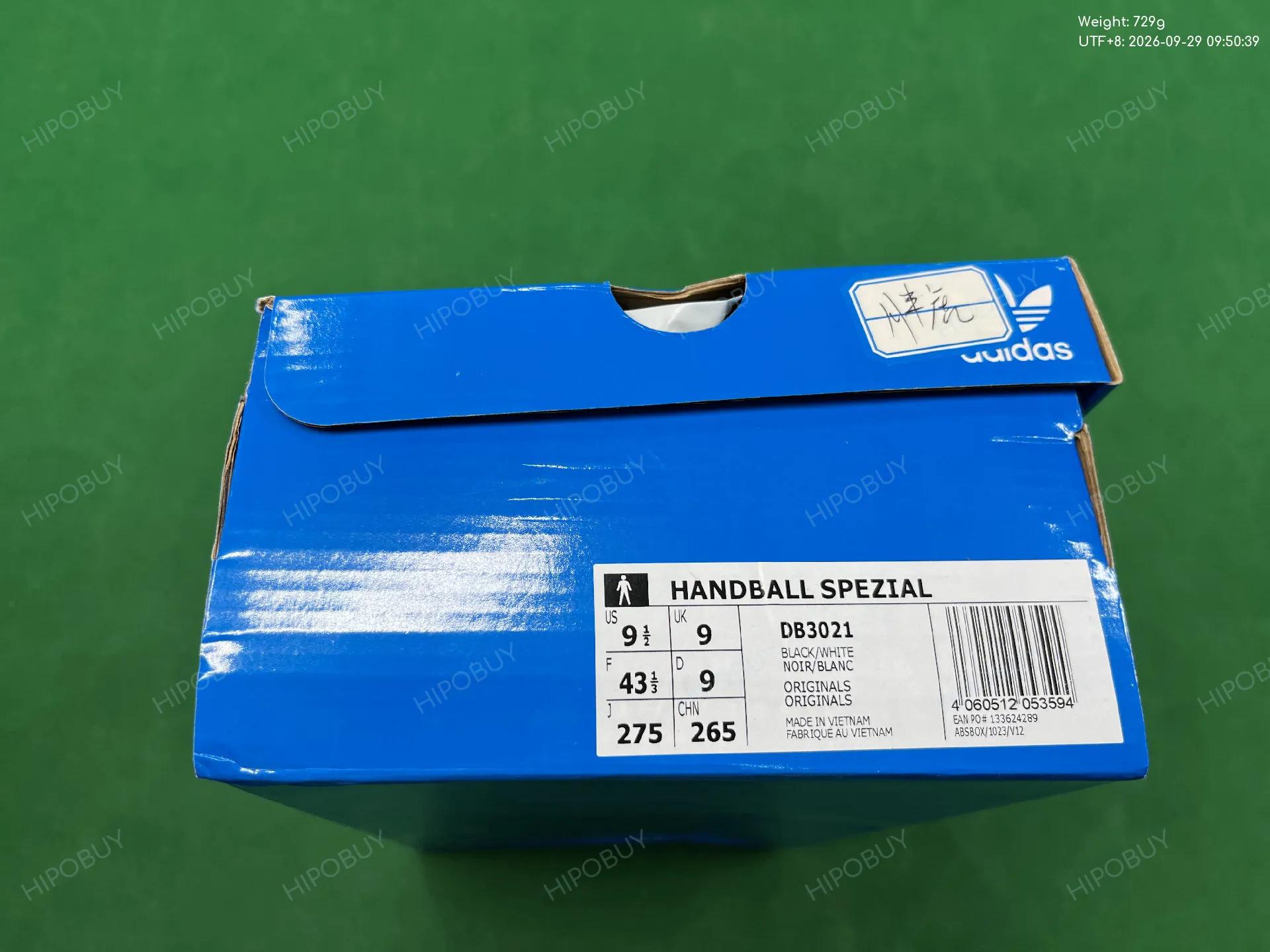 Foto QC 8 de adidas Handball Spezial White Black Gum IE3403