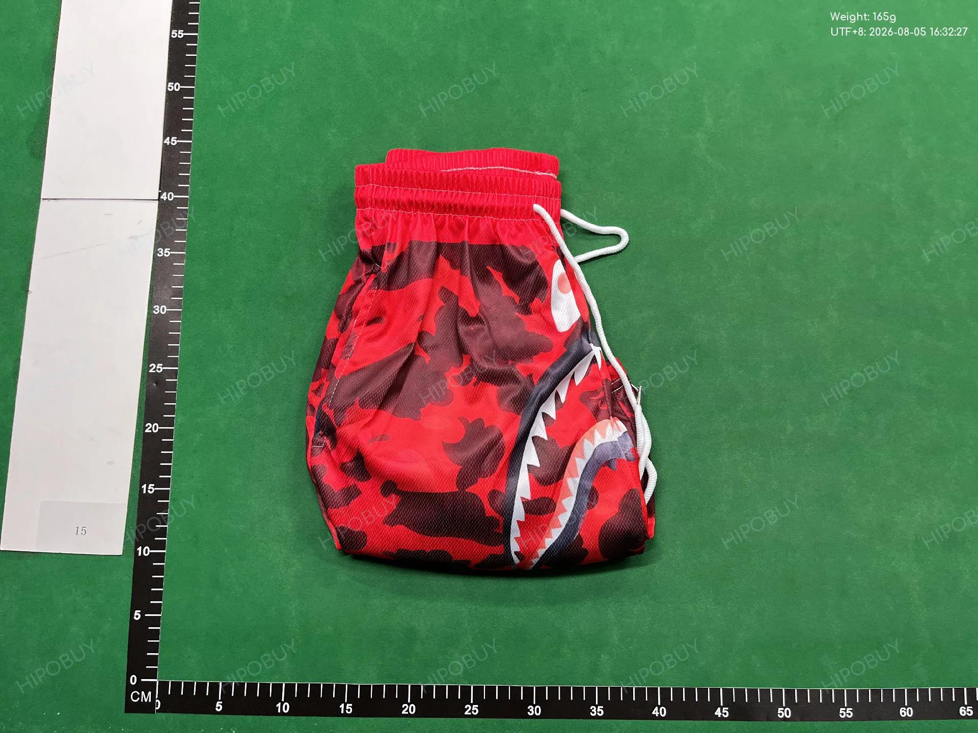 Foto QC 4 de BAPE Shark Basketball Shorts Mesh Black Camo