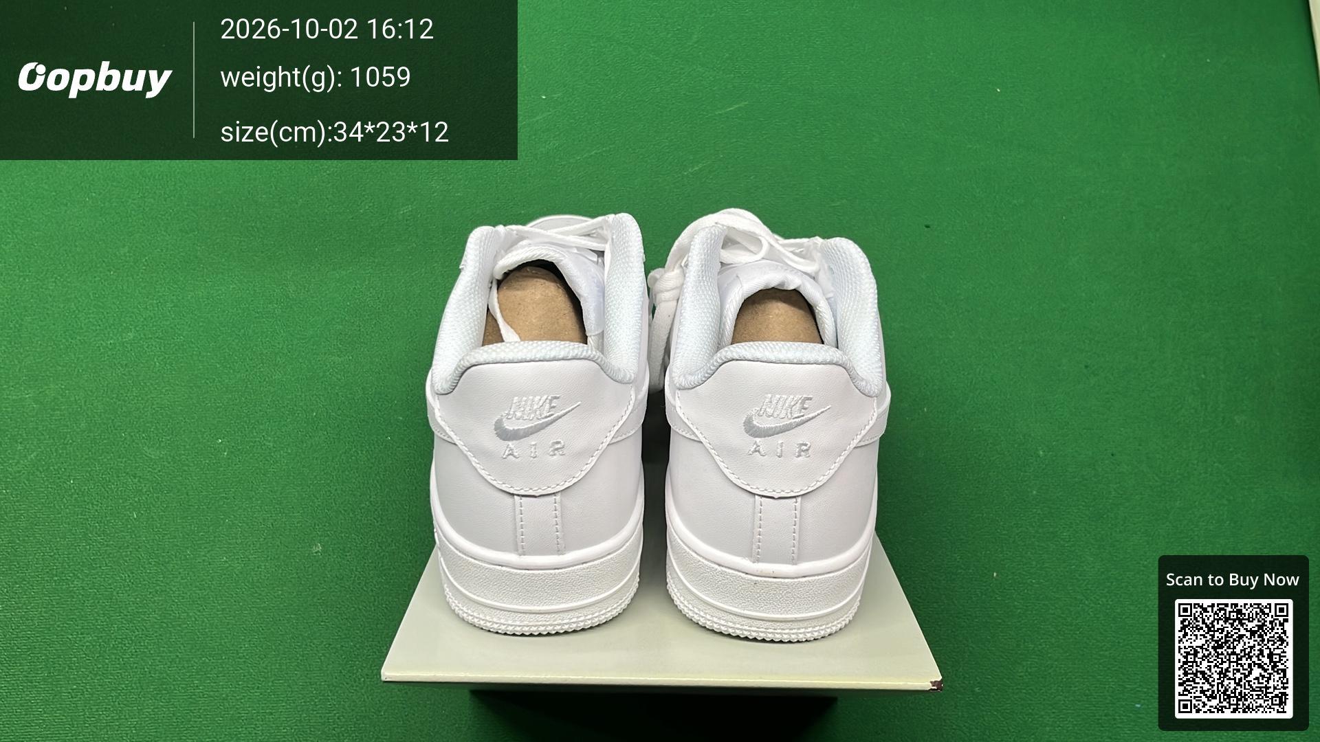 Foto QC 3 de Nike Air Force 1 Mid '07 Triple White CW2289-111
