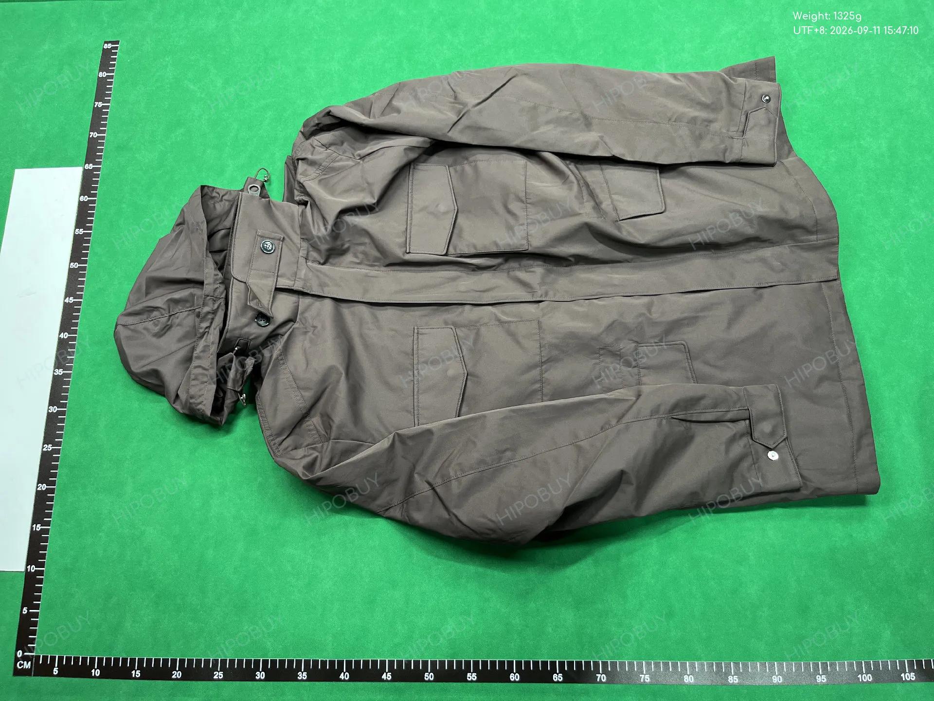 Foto QC 6 de Loro Piana Traveller Windmate Field Jacket Olive Green