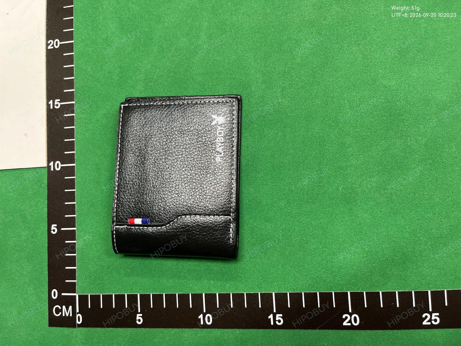 Foto QC 6 de Lacoste Crocodile Logo Bifold Wallet Grained Leather Black