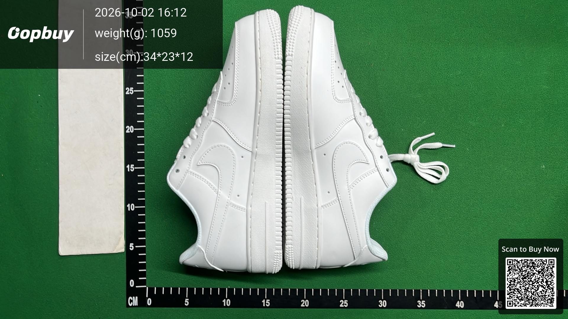 Foto QC 4 de Nike Air Force 1 Mid '07 Triple White CW2289-111