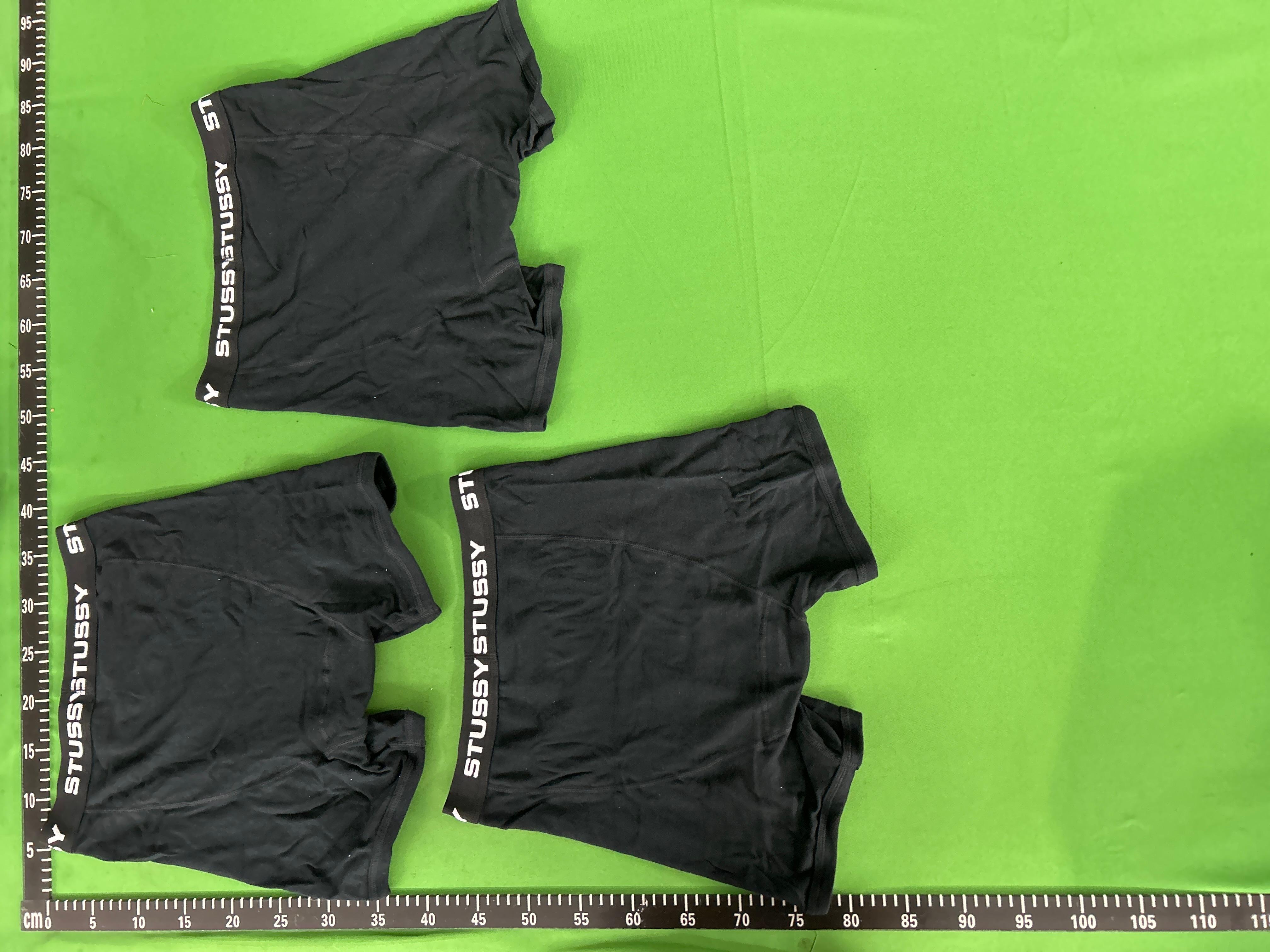 Foto QC 7 de Stussy Underwear Boxer Briefs 3-Pack Black