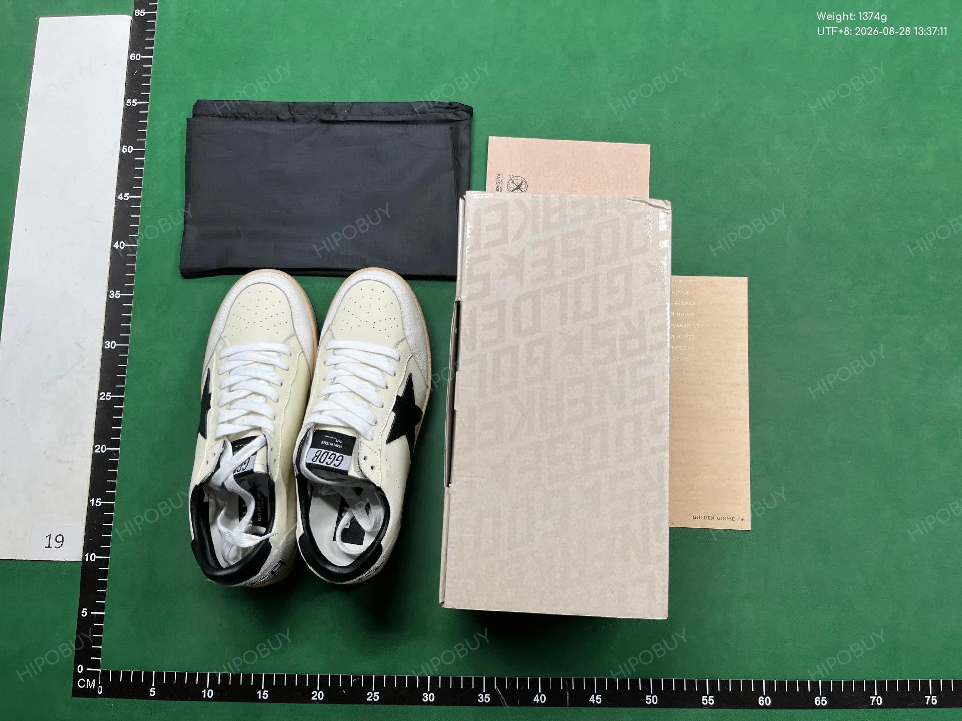 Foto QC 1 de Golden Goose Ball Star Low White Dark Grey Red