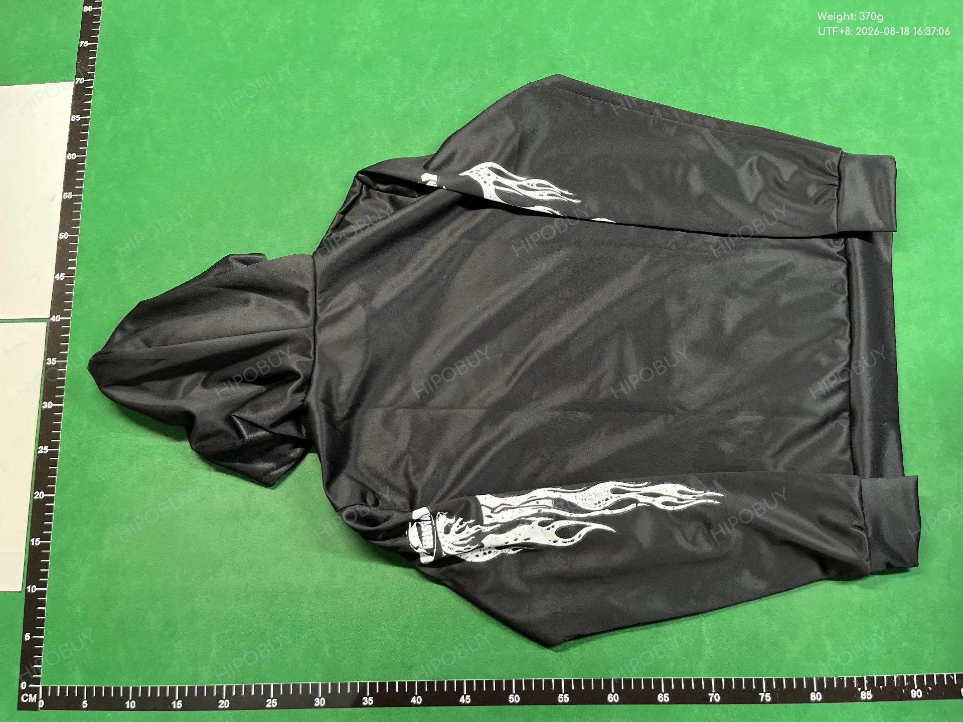 Foto QC 3 de Hellstar Records Tour Hoodie Dark Grey