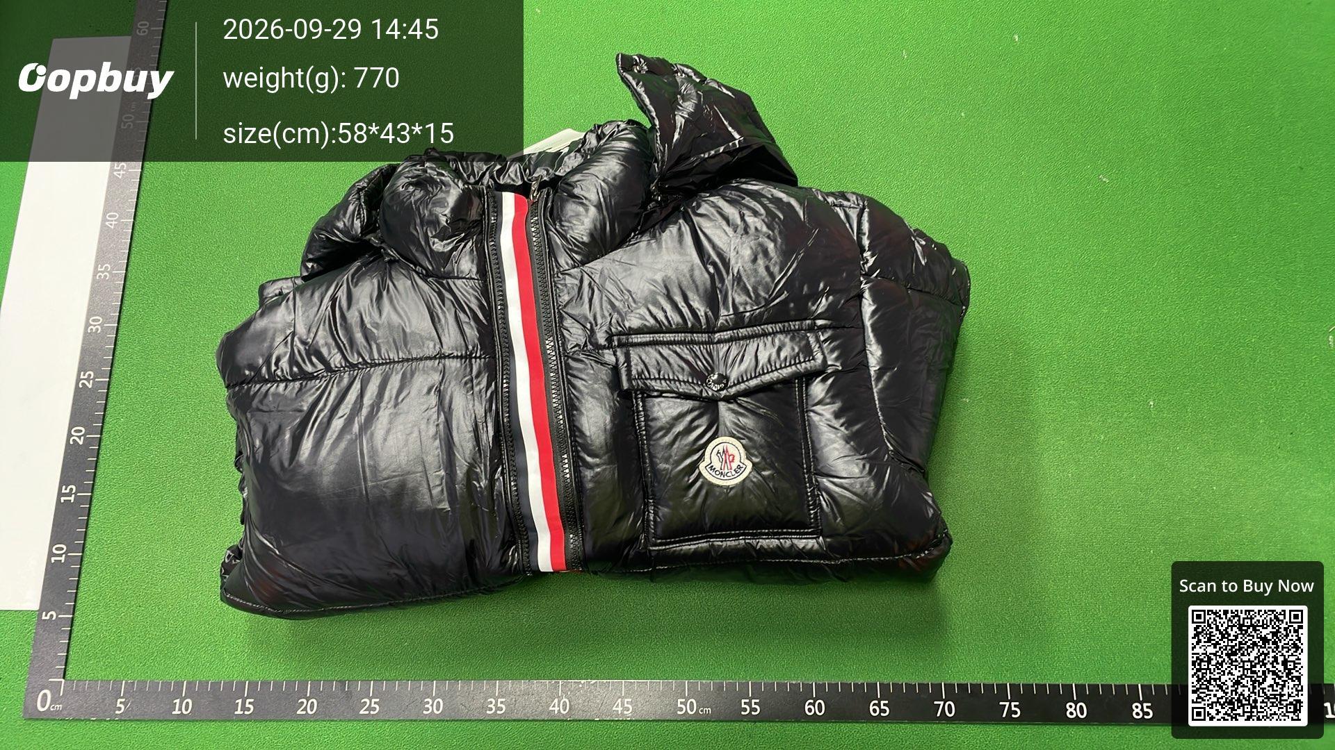 Foto QC 4 de Prada Linea Rossa Puffer Jacket Hooded Primaloft Black