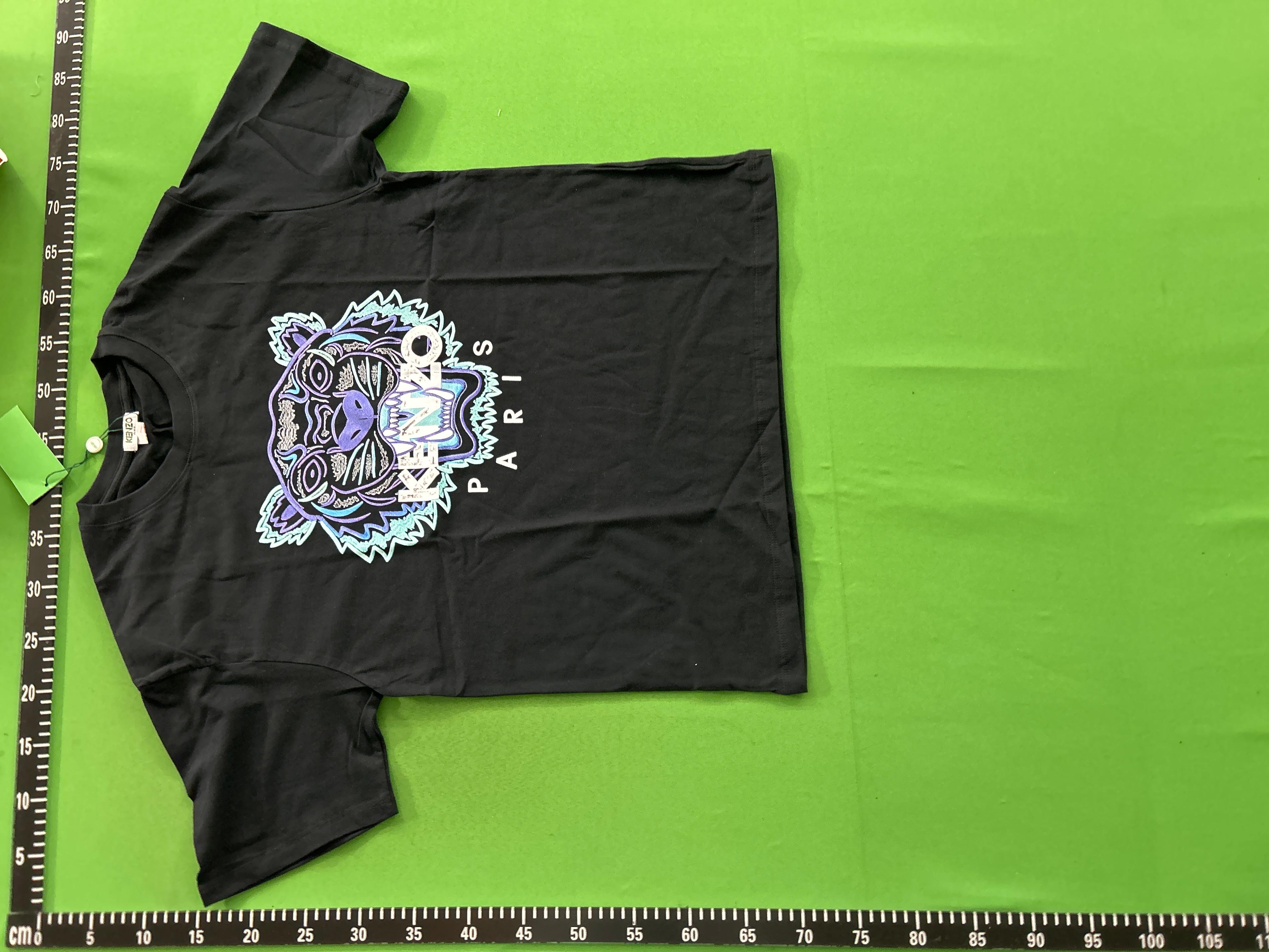 Foto QC 3 de Kenzo T-shirt Tiger Logo Black