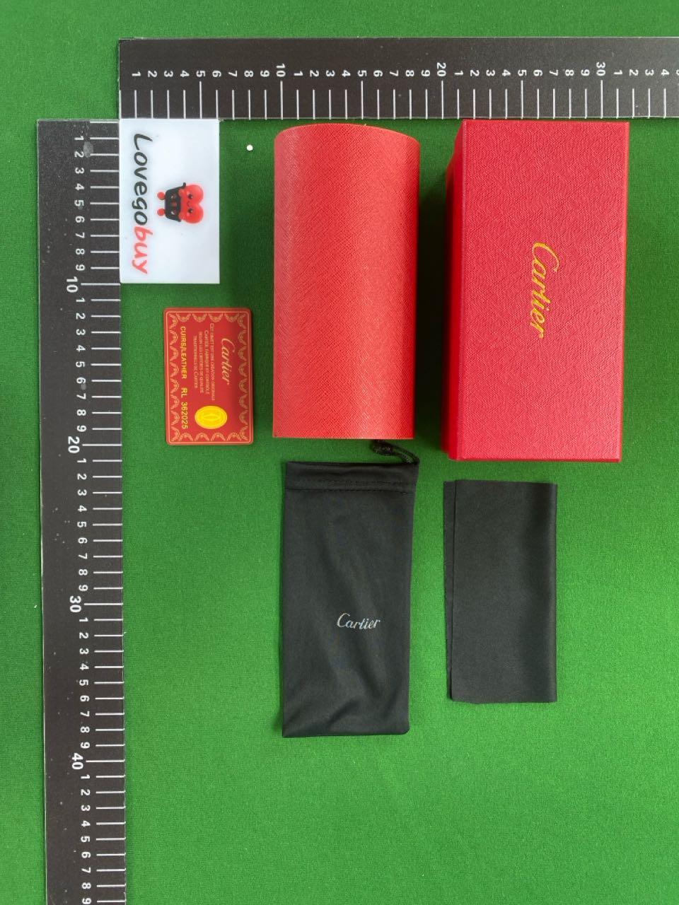 Foto QC 8 de Cartier Eyewear Case (Set of 5) Red
