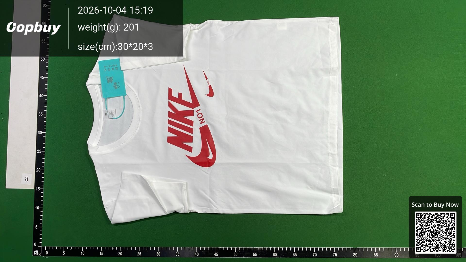 Foto QC 6 de Nike T-shirt NO1 Swoosh Graphic Black