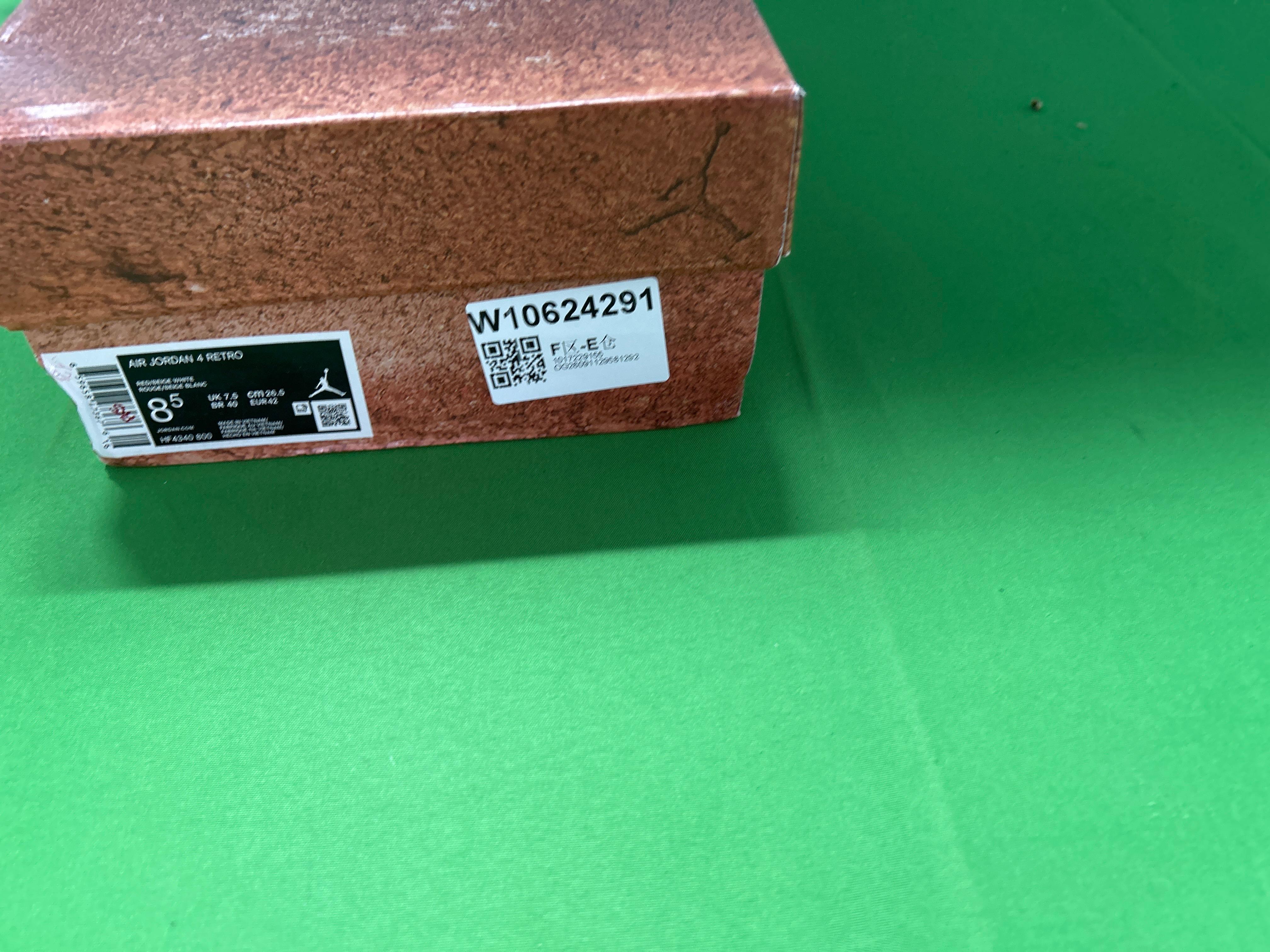 Foto QC 1 de Jordan 4 Retro Off-White Sail CV9388-100
