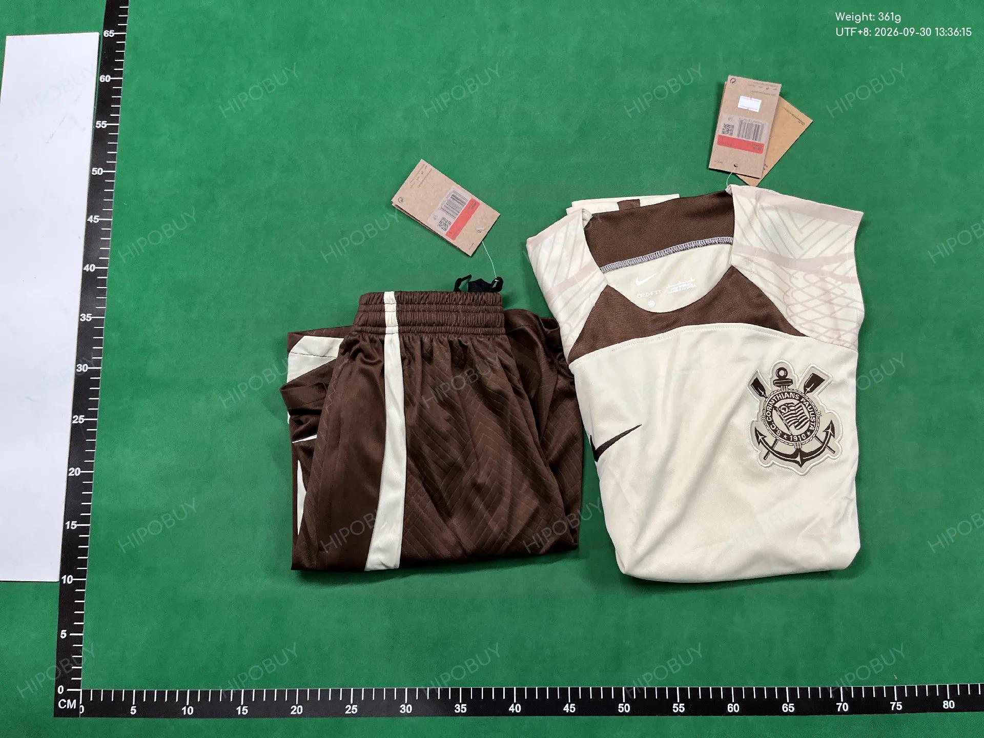 Foto QC 8 de Nike Corinthians Sleeveless Training Set 2-Piece Brown