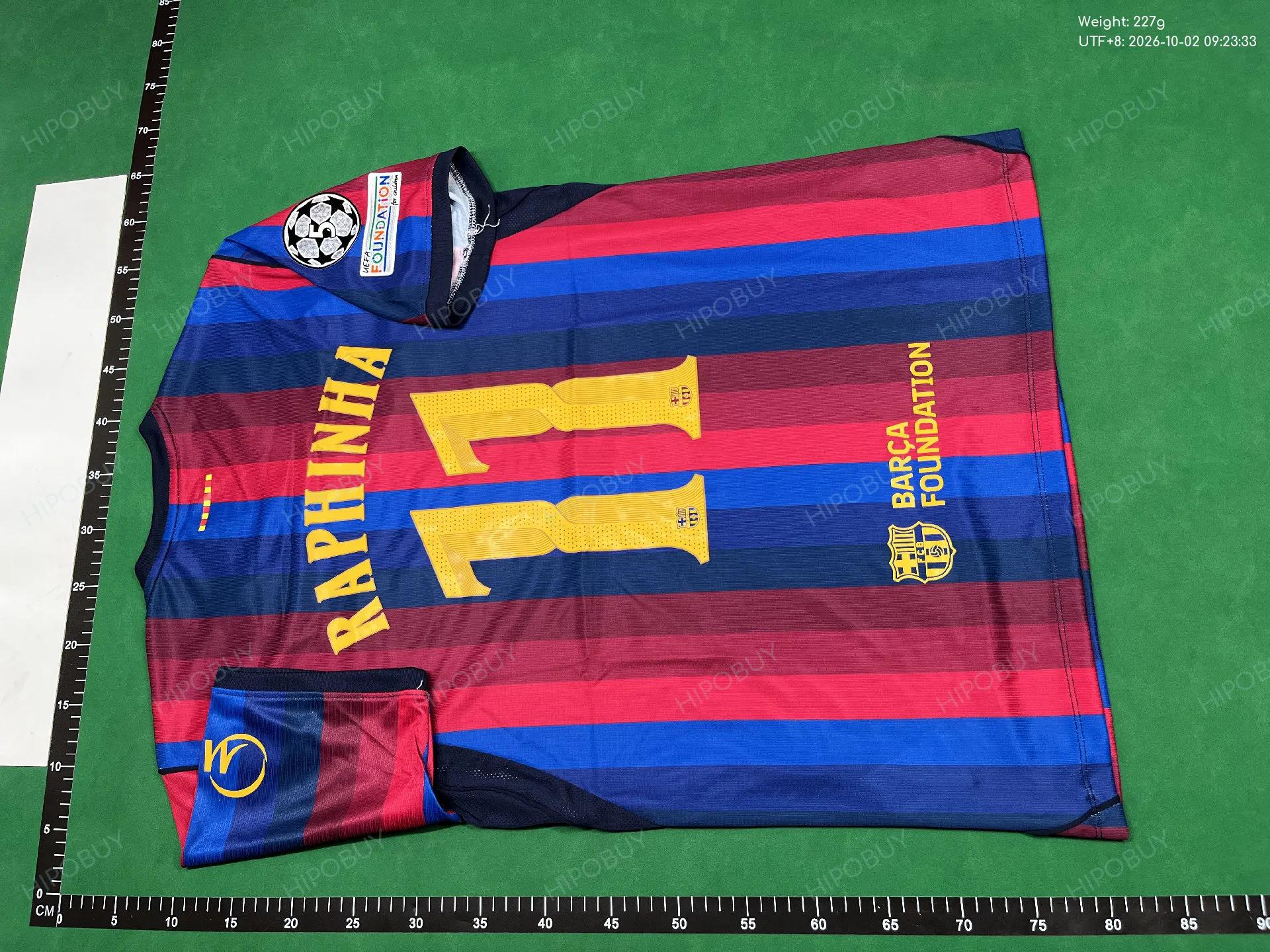 Foto QC 7 de Nike x FC Barcelona 2026/27 Home Jersey Deep Garnet Blue Void