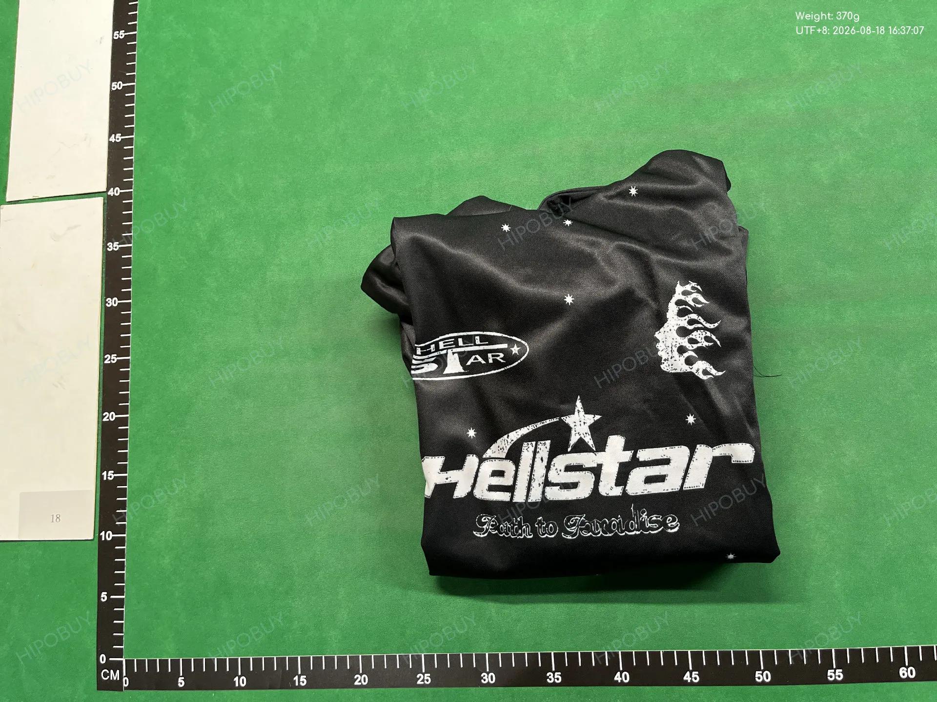 Foto QC 4 de Hellstar Records Tour Hoodie Dark Grey
