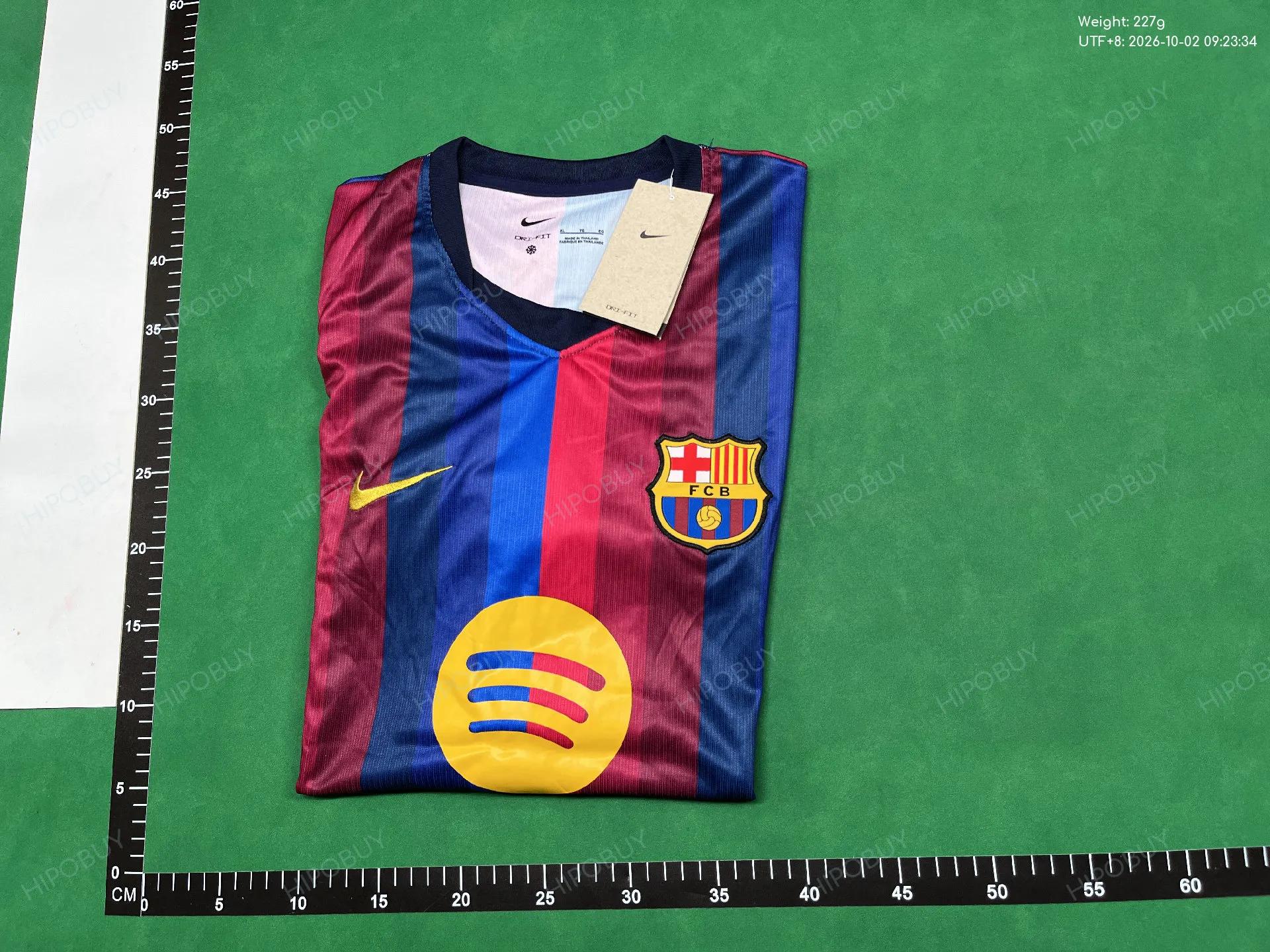 Foto QC 8 de Nike x FC Barcelona 2026/27 Home Jersey Deep Garnet Blue Void