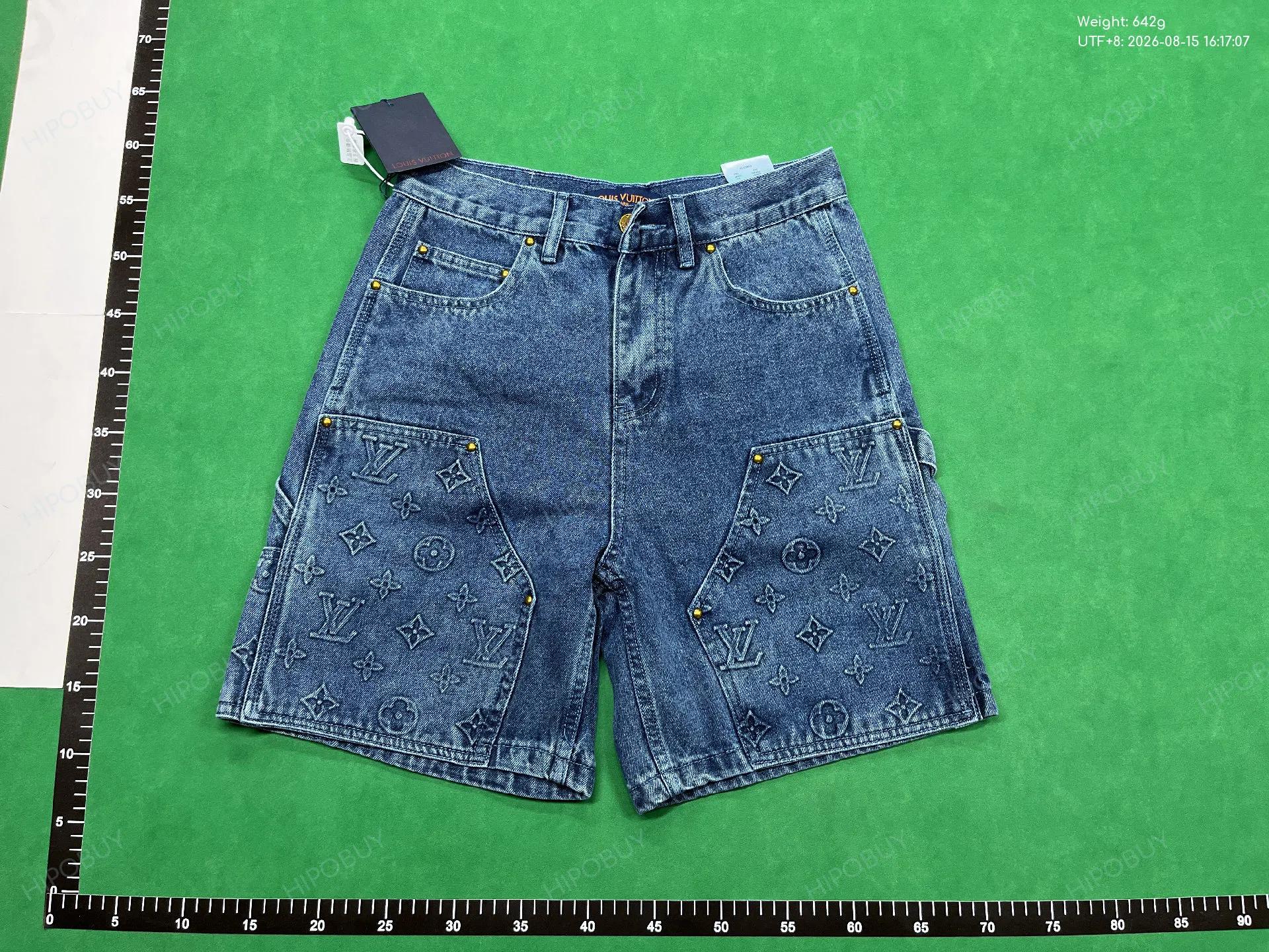 Foto QC 6 de Louis Vuitton Pants Monogram Double Knee Carpenter Washed Black