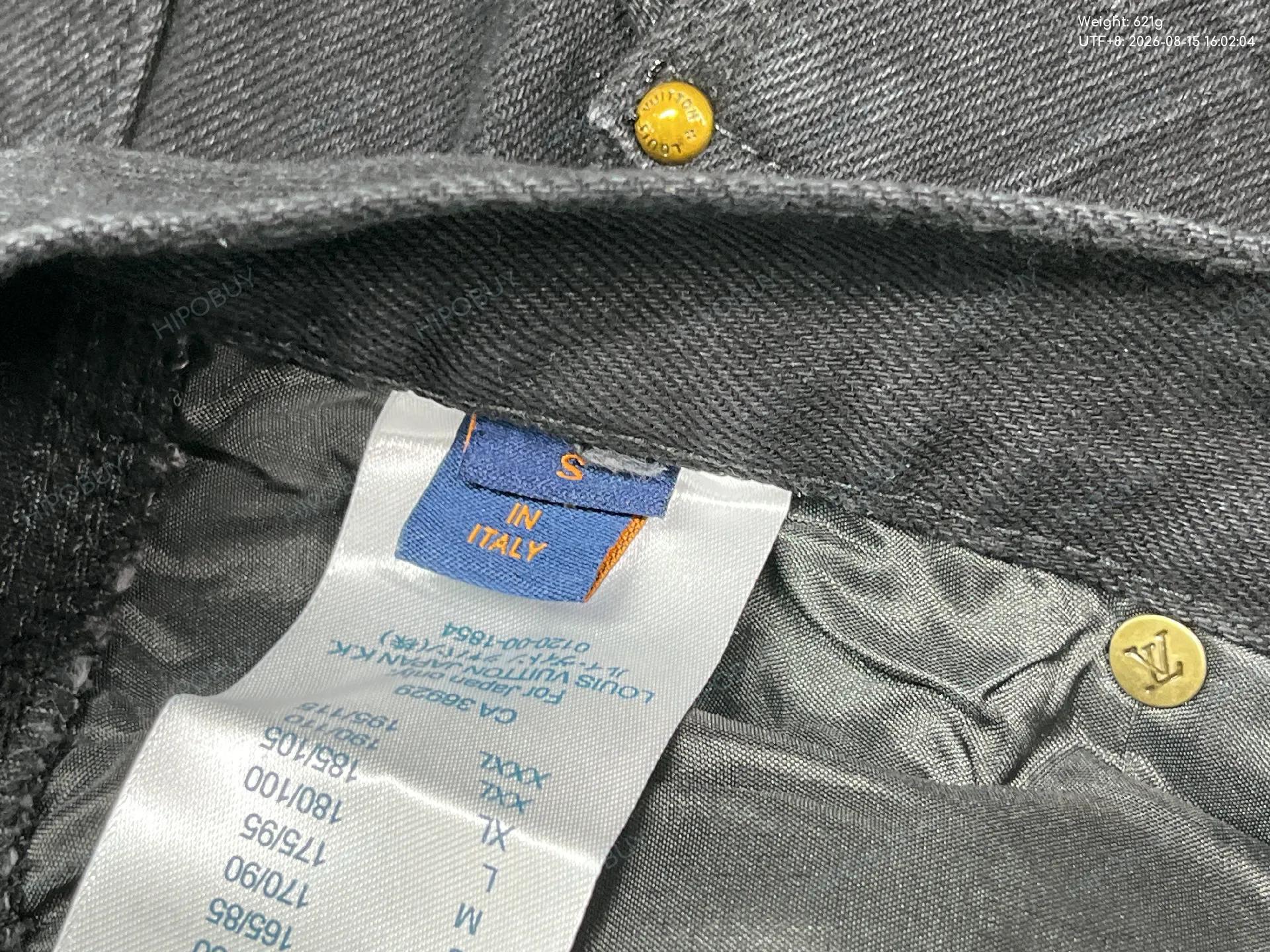 Foto QC 1 de Louis Vuitton Pants Monogram Double Knee Carpenter Washed Black