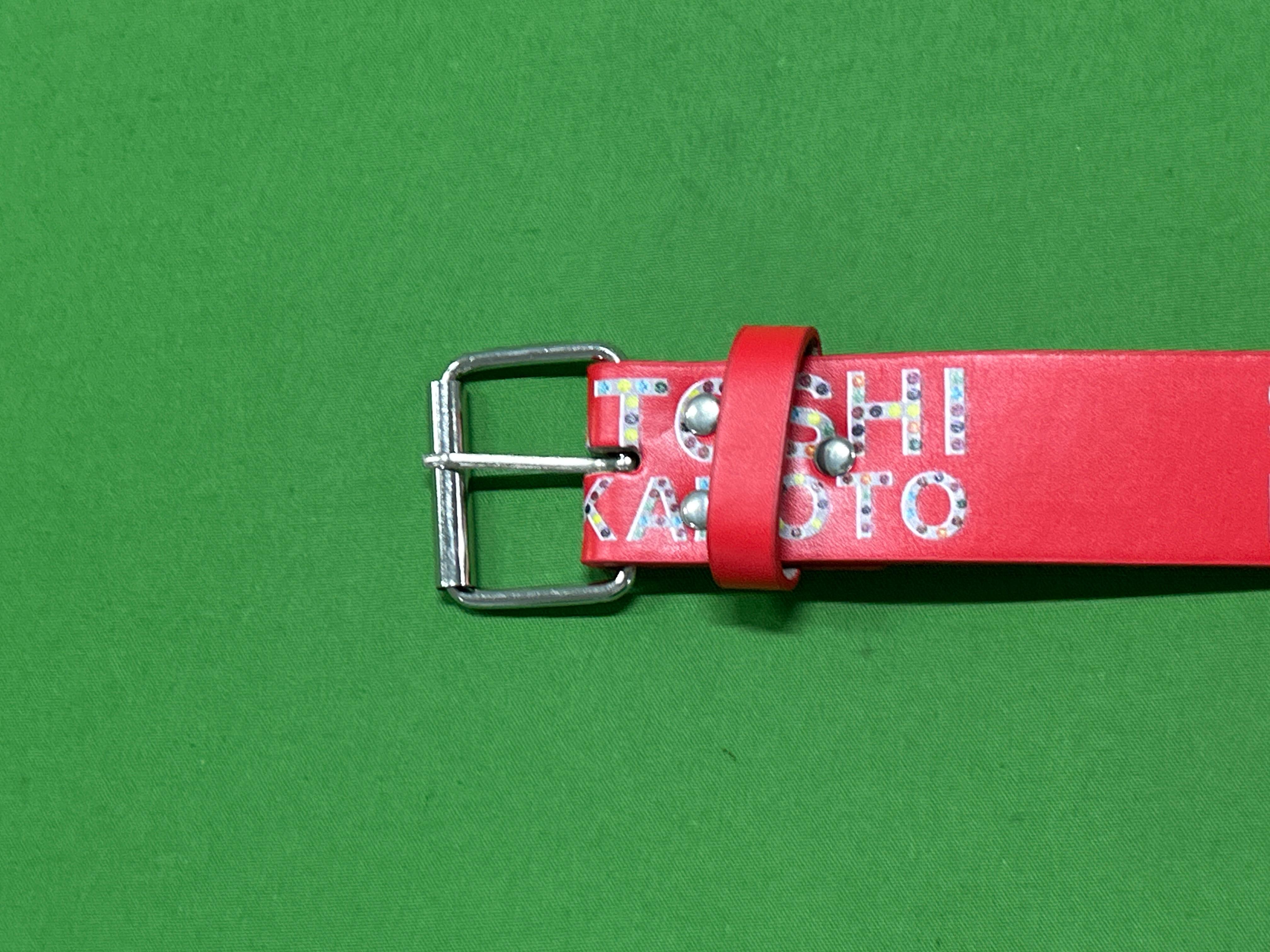 Foto QC 5 de Other Pin Buckle Belt Black Red