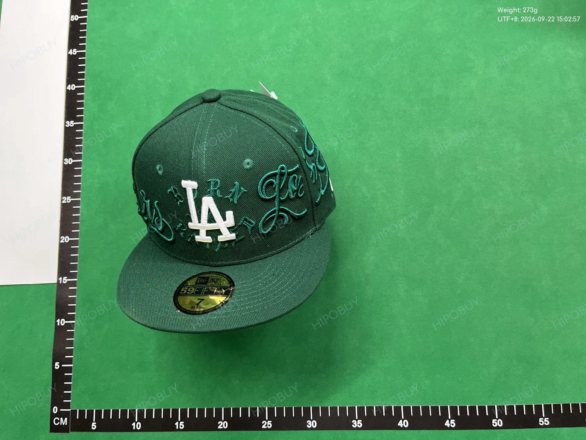Foto QC 7 de New Era Born x Raised Los Angeles Dodgers Rocker 59FIFTY Cap Brown