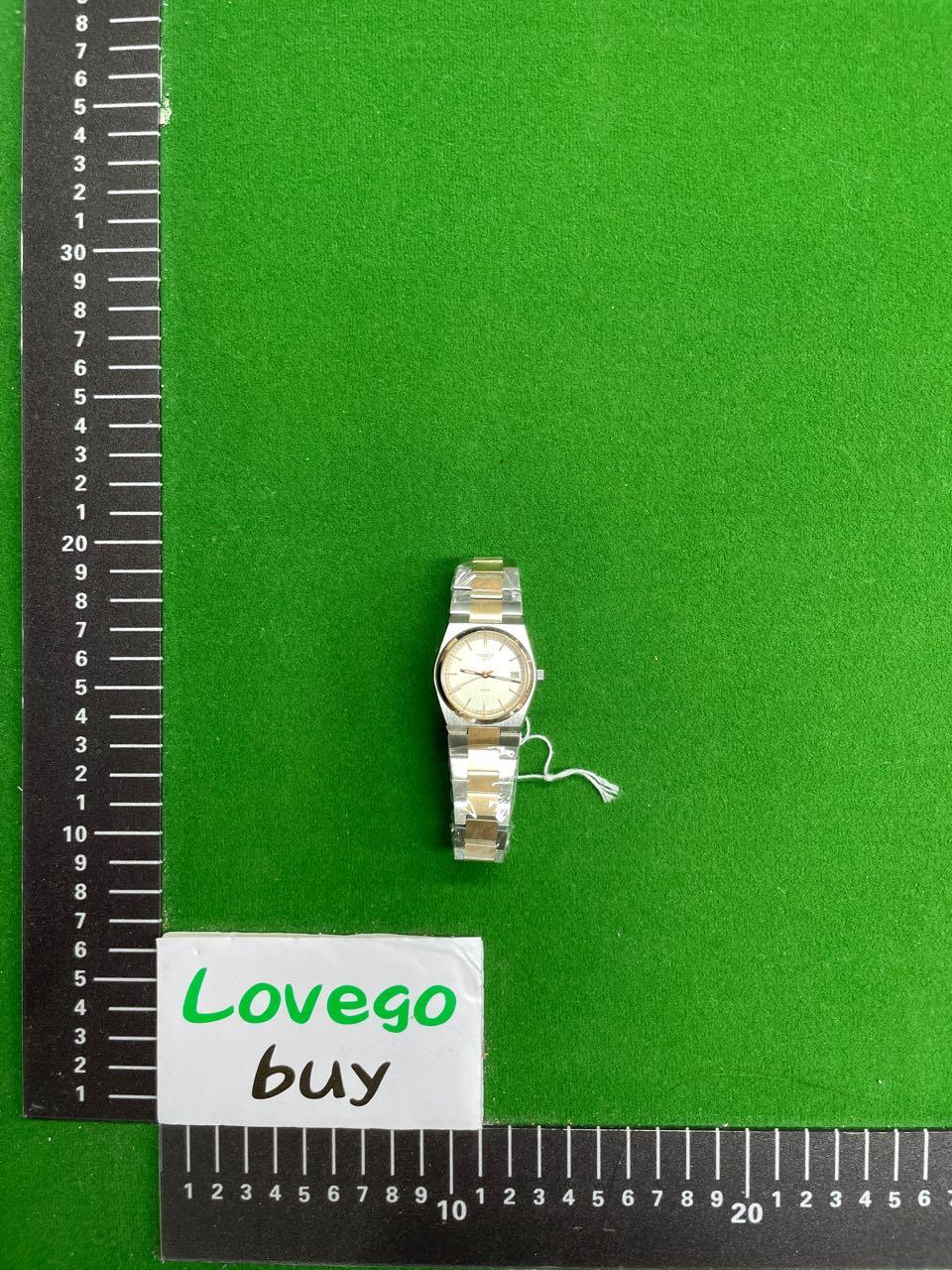 Foto QC 8 de Generic Quartz Gold-Tone Plaid Dial 35mm