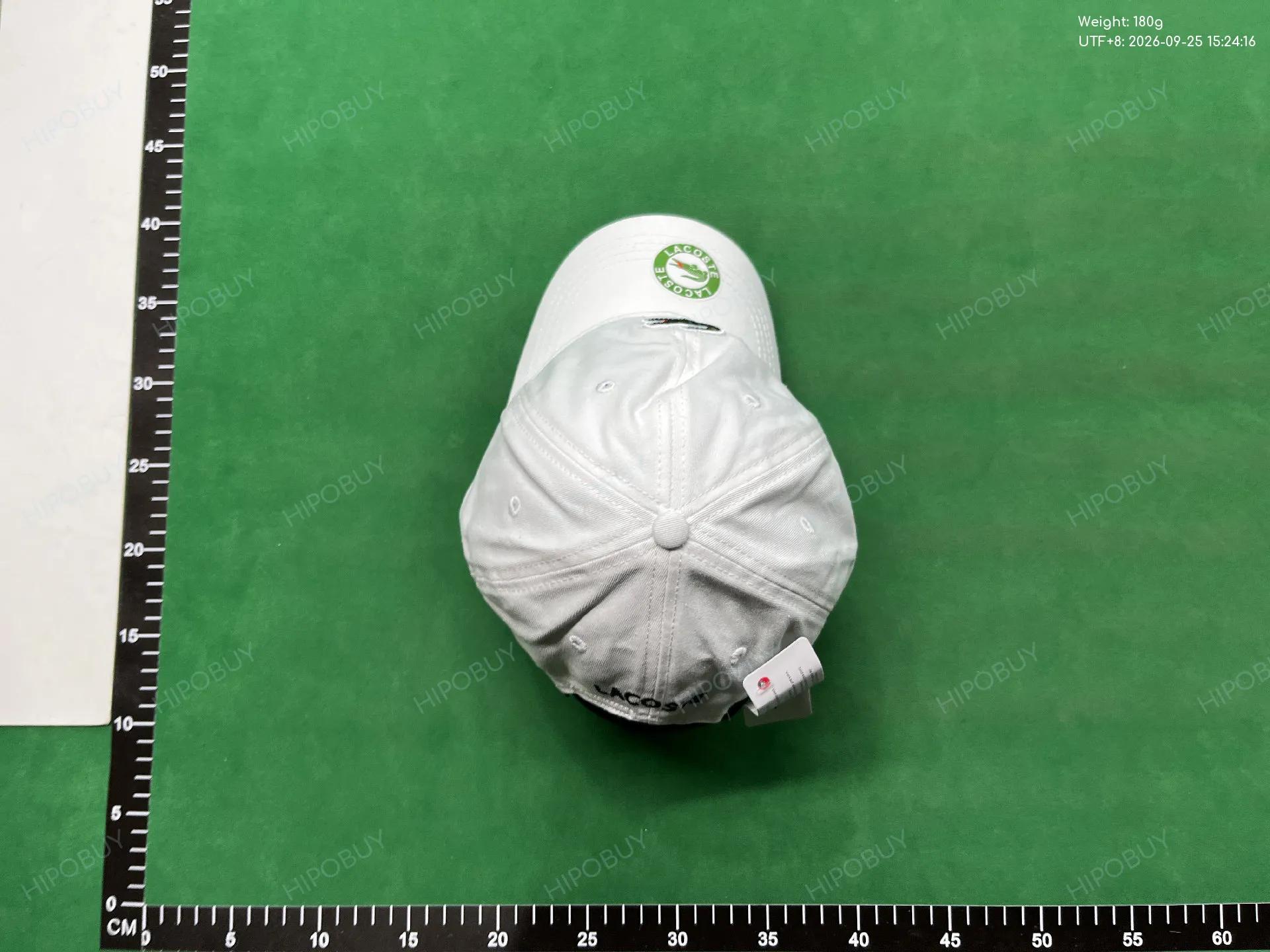 Foto QC 2 de Lacoste 3D Embroidered L Logo Cap Red