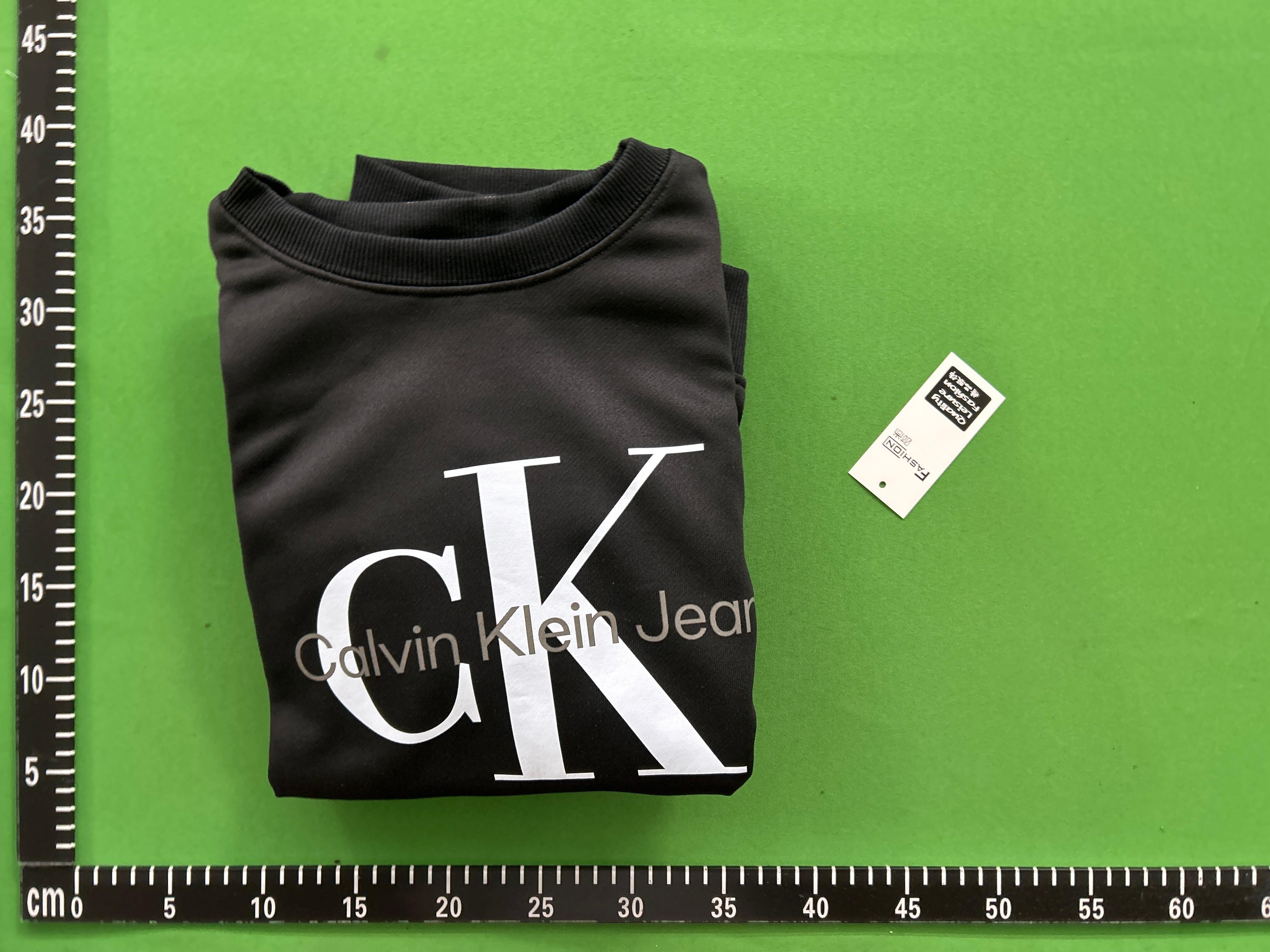 Foto QC 1 de Calvin Klein Jeans Logo Sweatshirt Beige