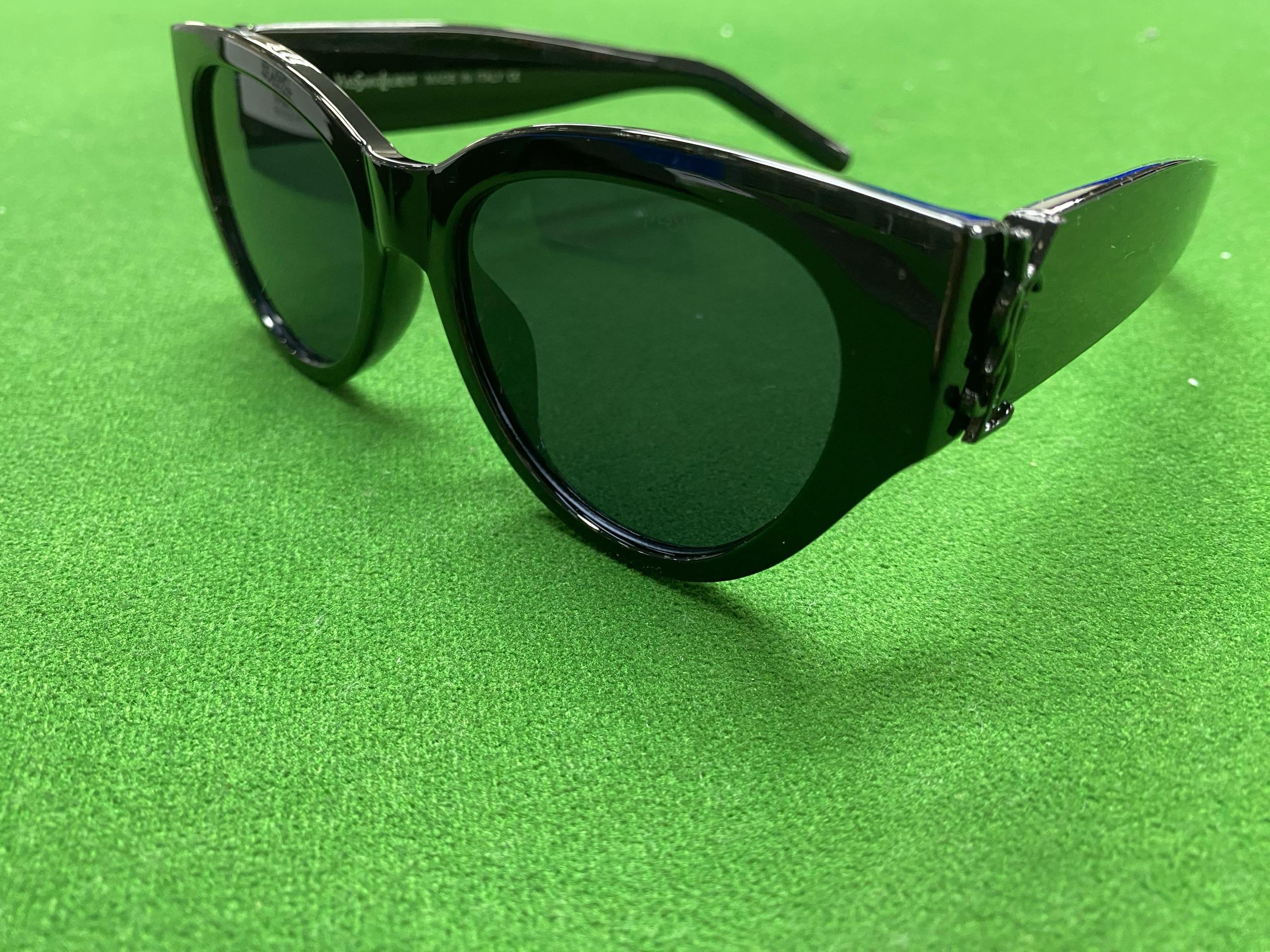 Foto QC 1 de Saint Laurent Square-Frame Acetate Sunglasses Havana Brown (SL 572-002)