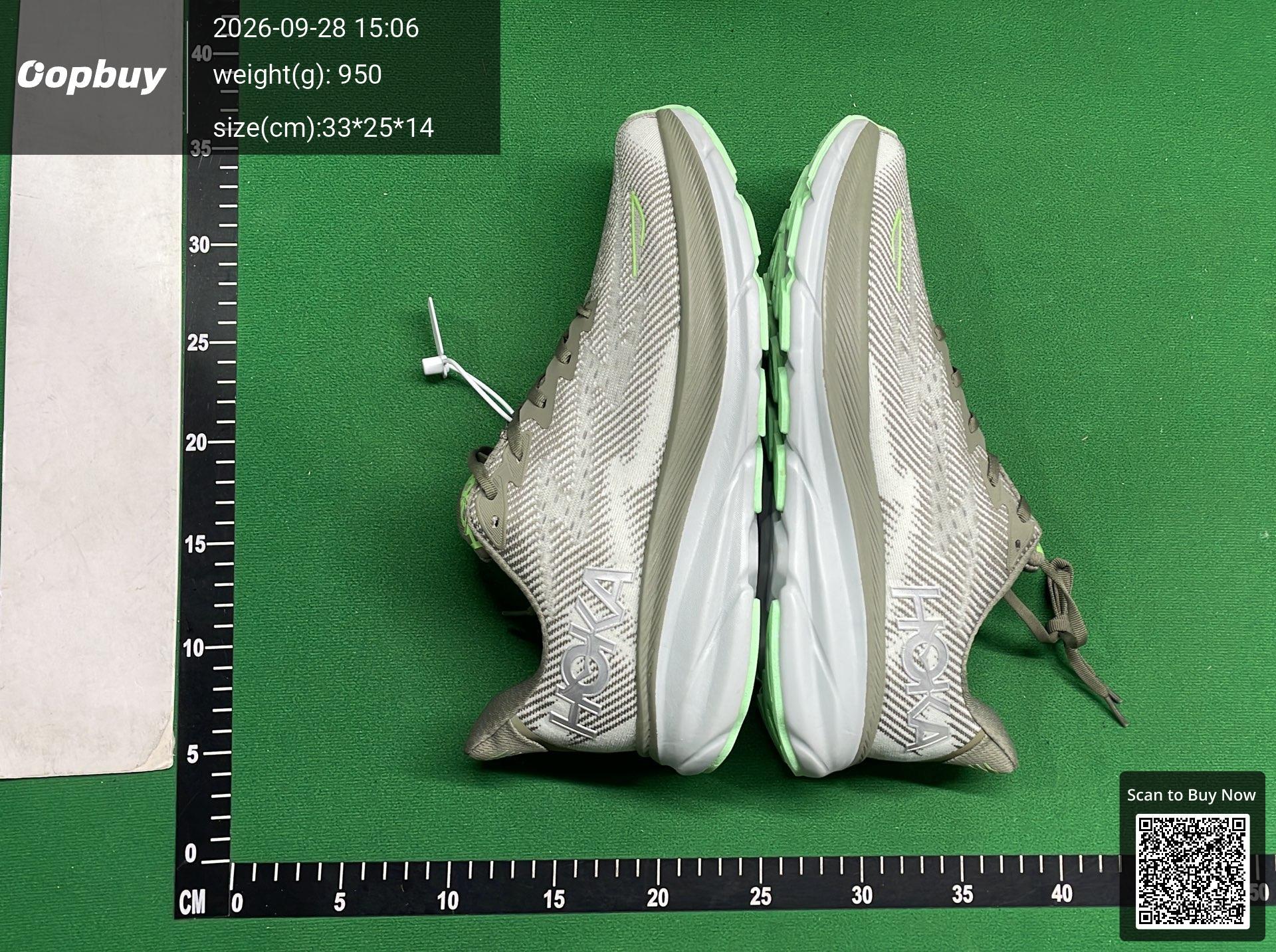 Foto QC 5 de Hoka One One Clifton 9 Low Bone Sand White 1127896-BSW