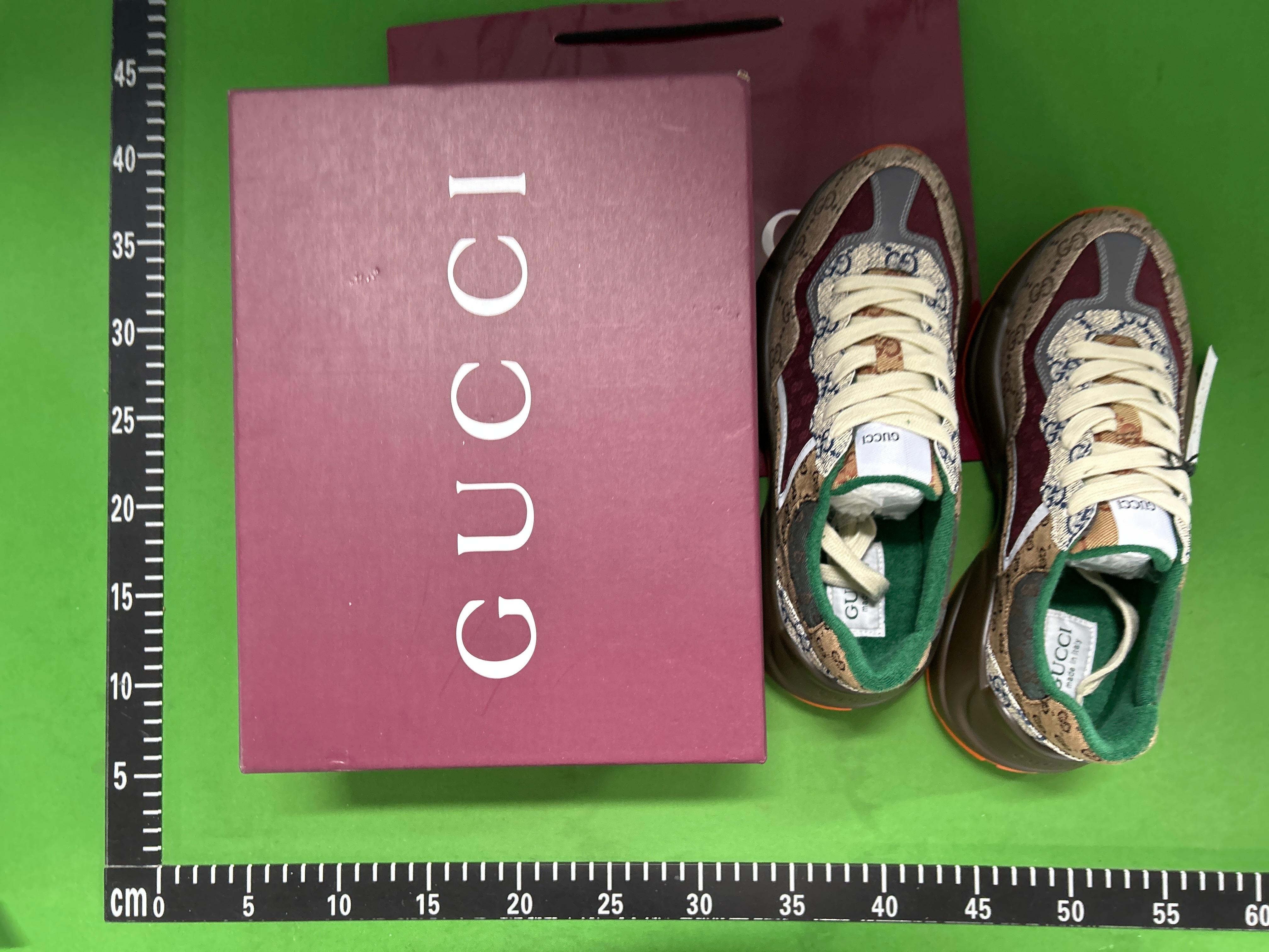 Foto QC 2 de Gucci Rhyton Low GG Supreme Beige Blue 692909 UIQ20 1060