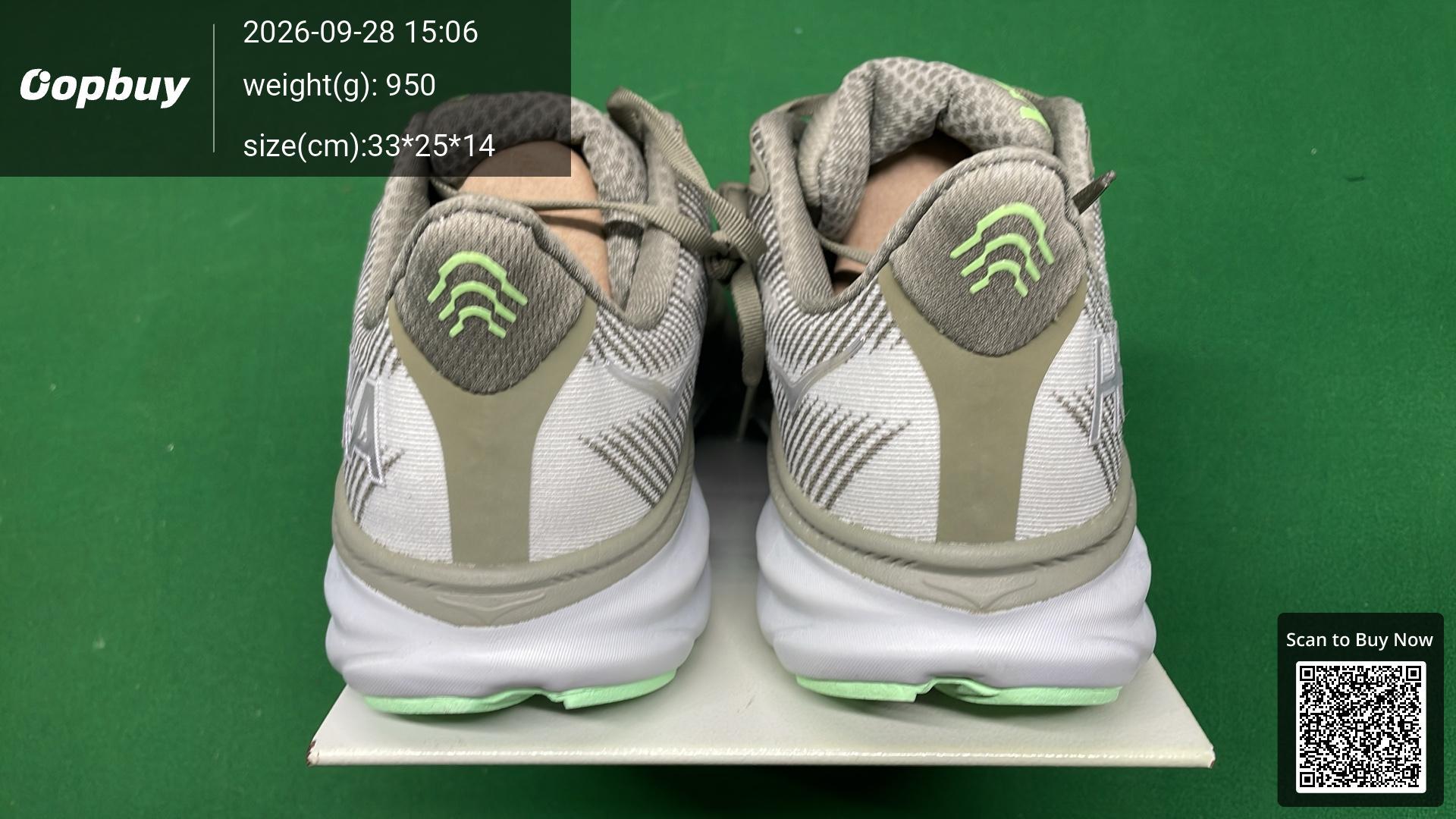 Foto QC 3 de Hoka One One Clifton 9 Low Bone Sand White 1127896-BSW
