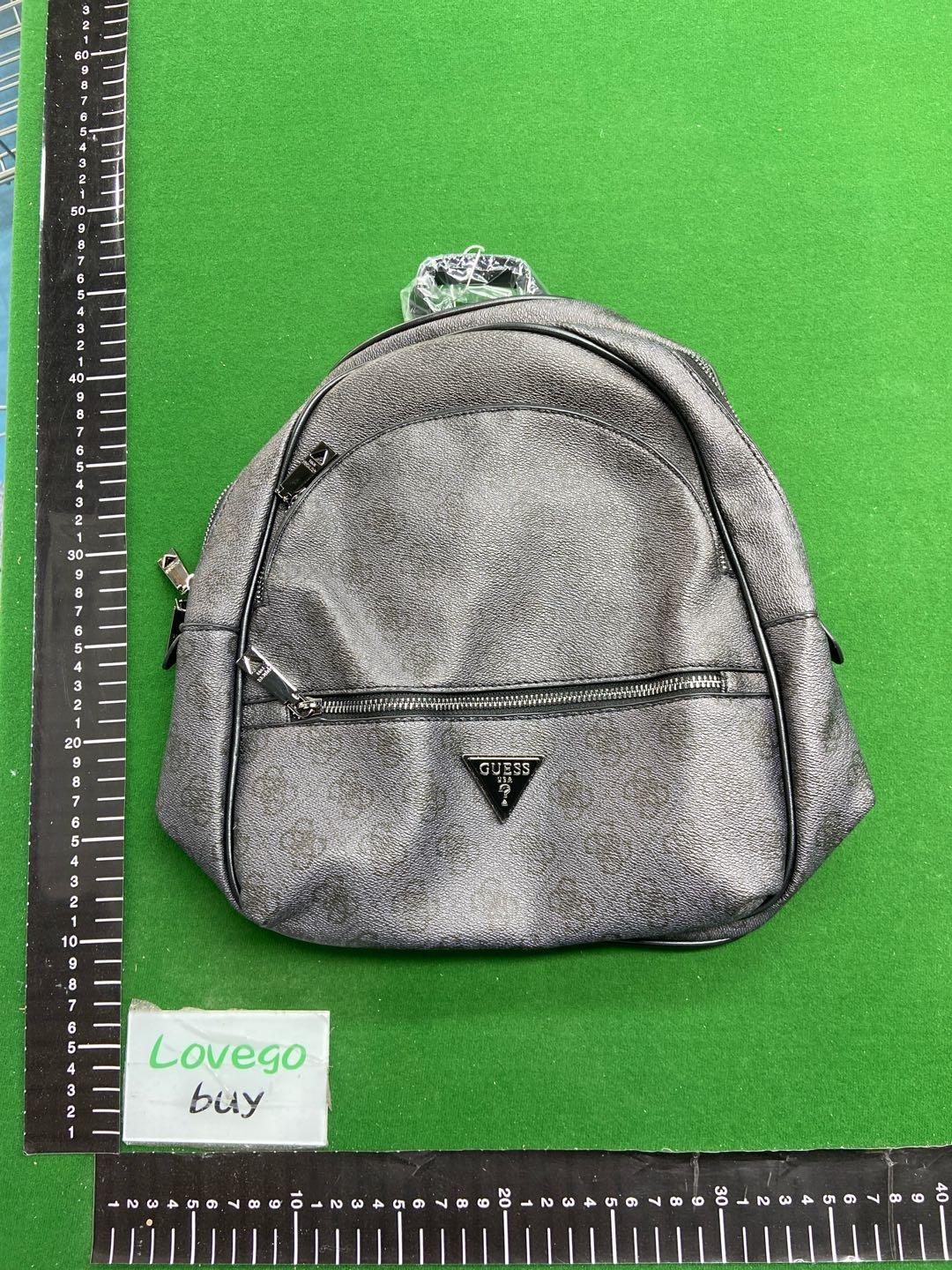 Foto QC 7 de Guess Erenia Backpack Large Coal Logo