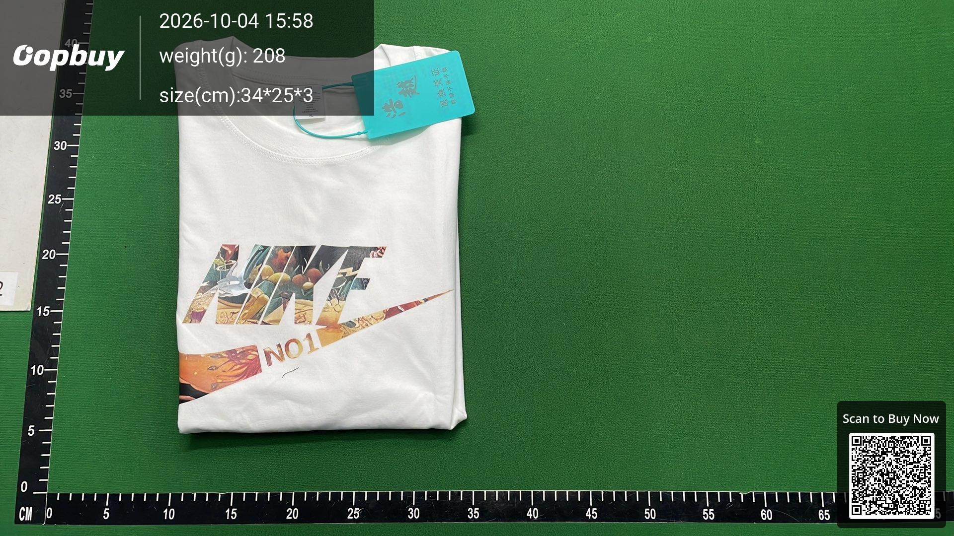 Foto QC 4 de Nike T-shirt NO1 Swoosh Graphic Black