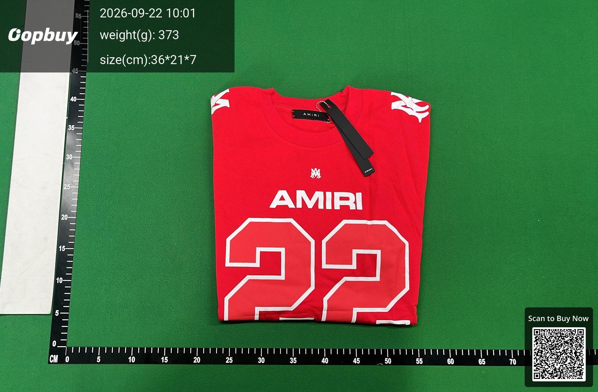 Foto QC 8 de Amiri 22 Palm Tree T-shirt Black
