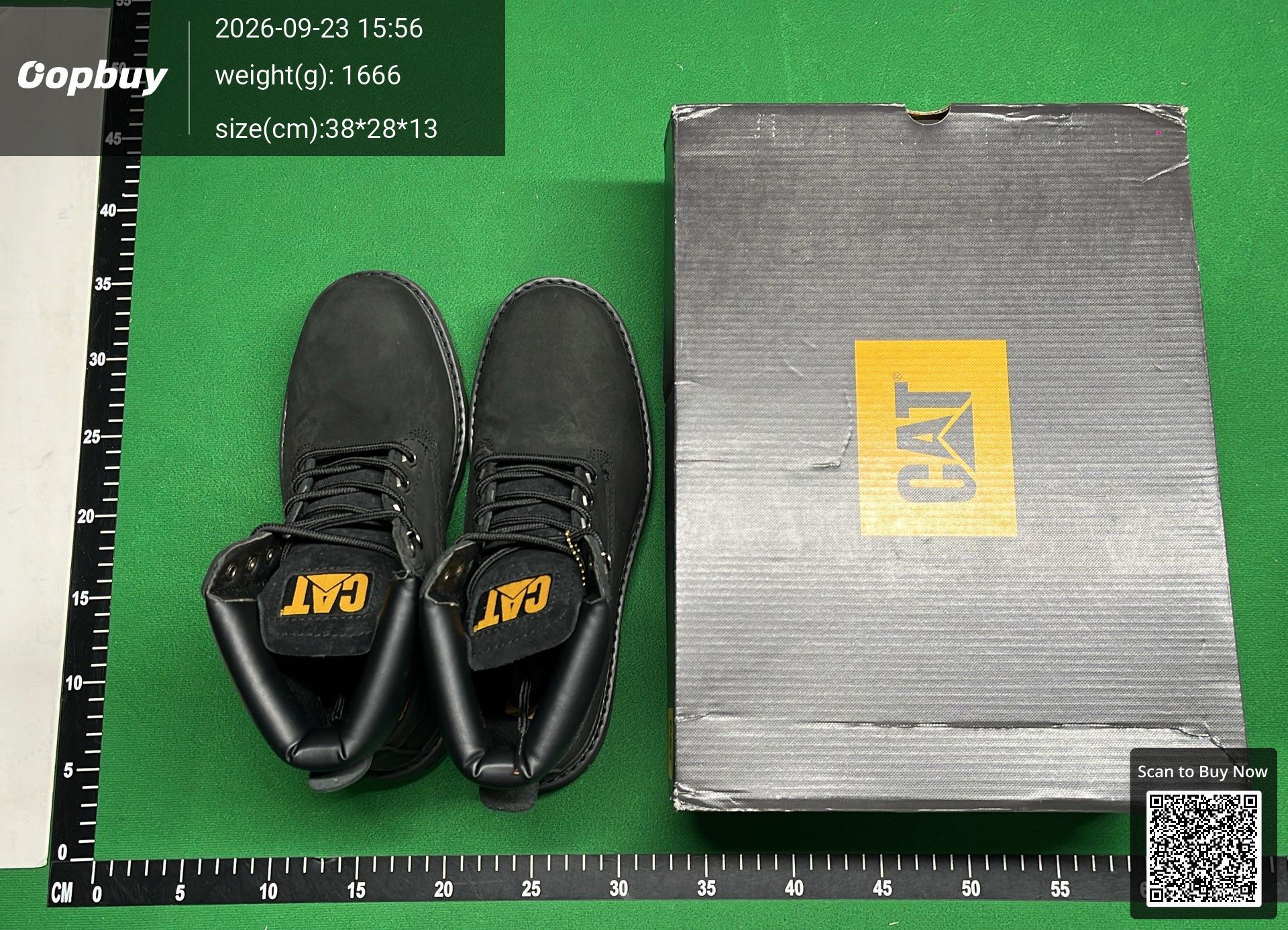 Foto QC 1 de Caterpillar T3 Series Nubuck Leather Boots Brown