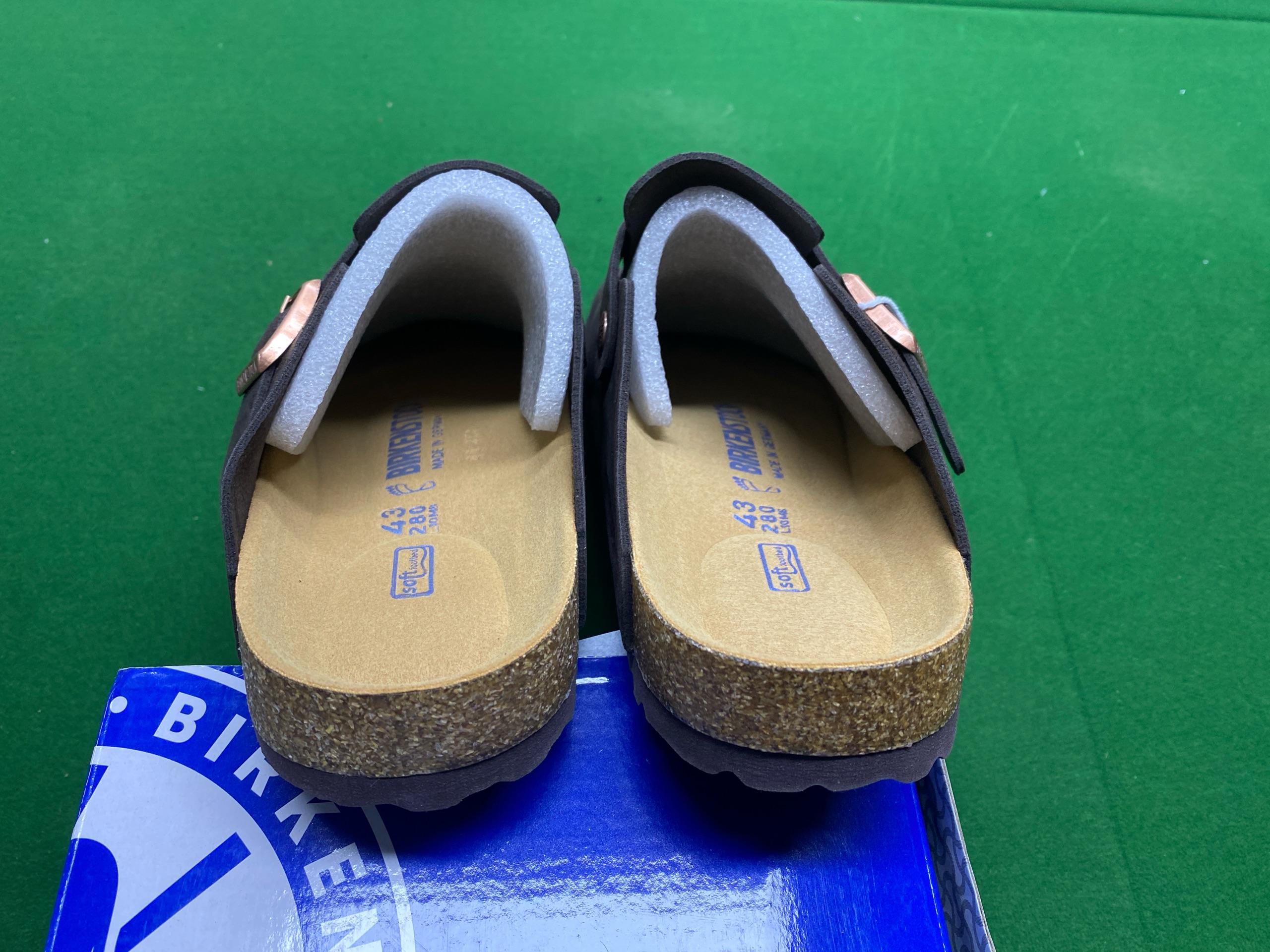 Foto QC 6 de Birkenstock Boston Leather Soft Footbed Blue
