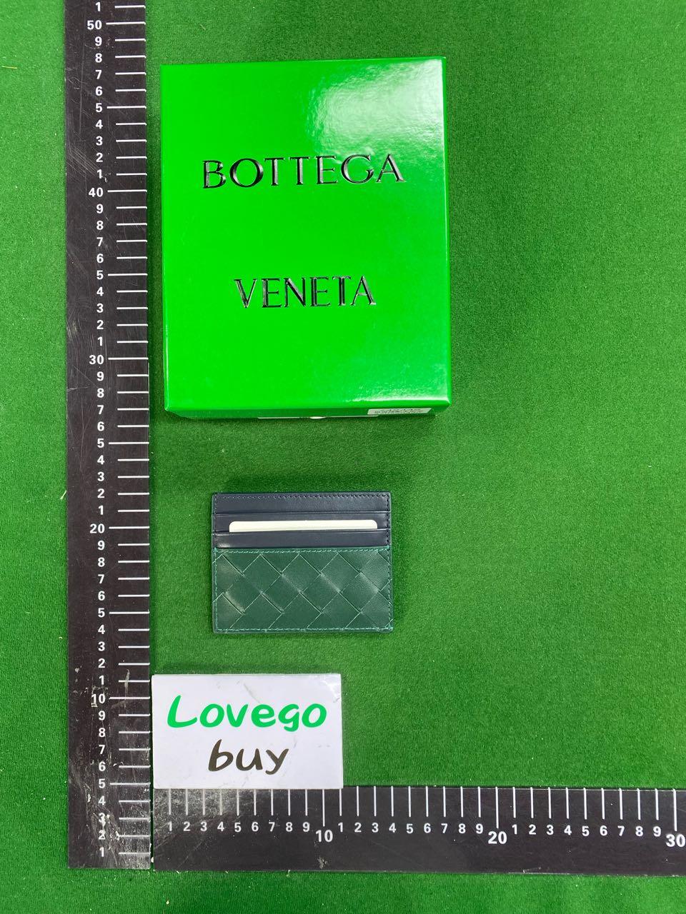 Foto QC 3 de Bottega Veneta Credit Card Case Intrecciato Leather Thunder Zest