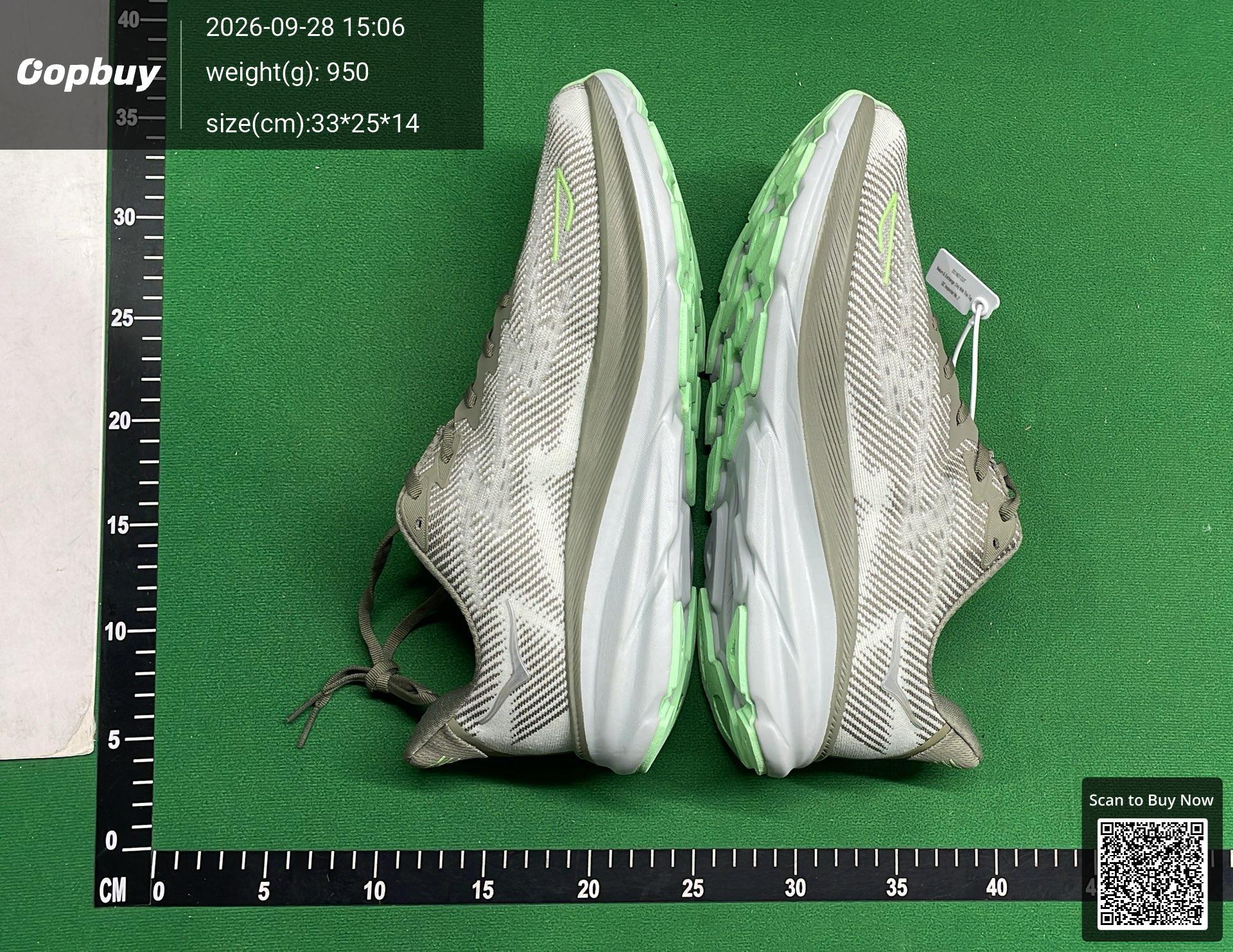 Foto QC 4 de Hoka One One Clifton 9 Low Bone Sand White 1127896-BSW