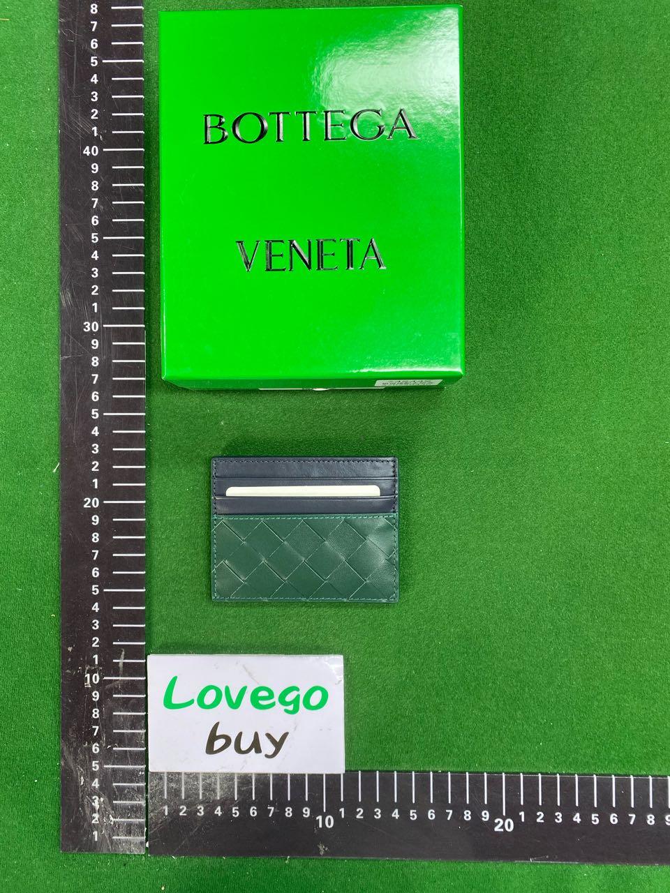 Foto QC 4 de Bottega Veneta Credit Card Case Intrecciato Leather Thunder Zest