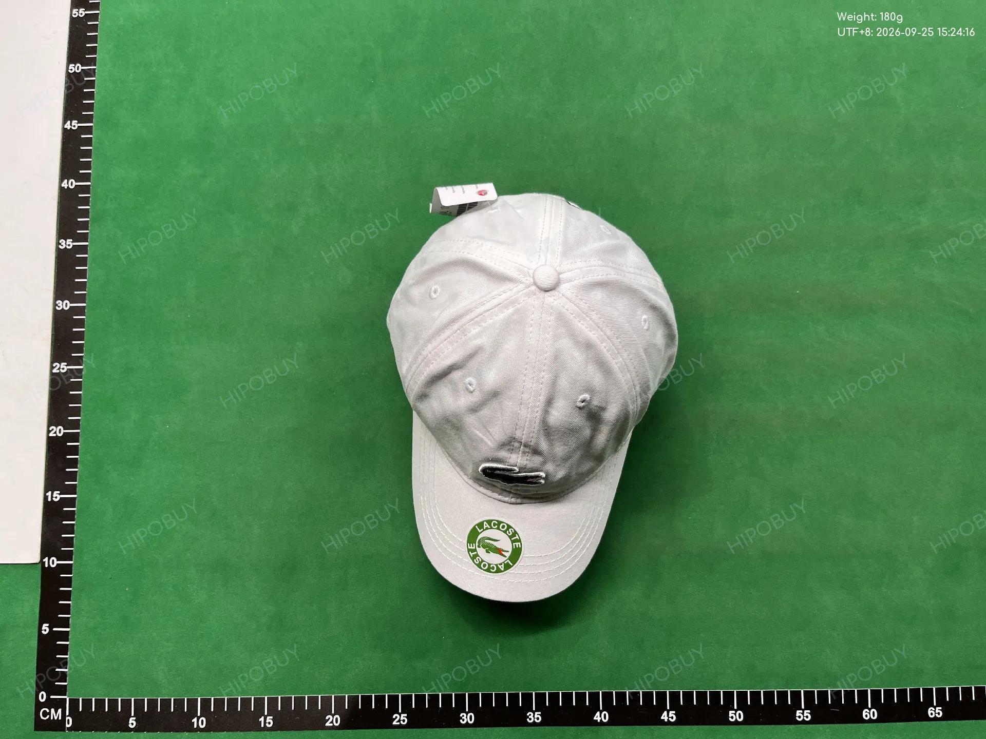 Foto QC 1 de Lacoste 3D Embroidered L Logo Cap Red