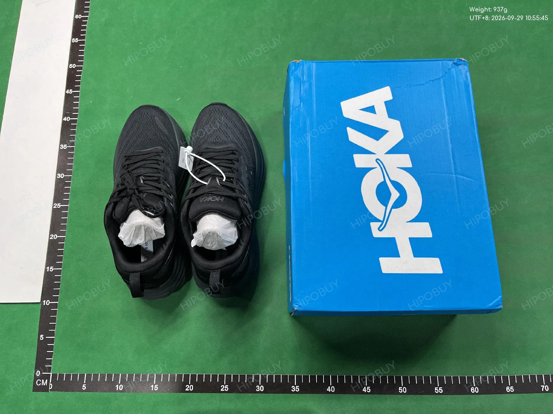 Foto QC 1 de Hoka One One Bondi 8 Low Goblin Blue Mountain Spring 1123202-GBMS