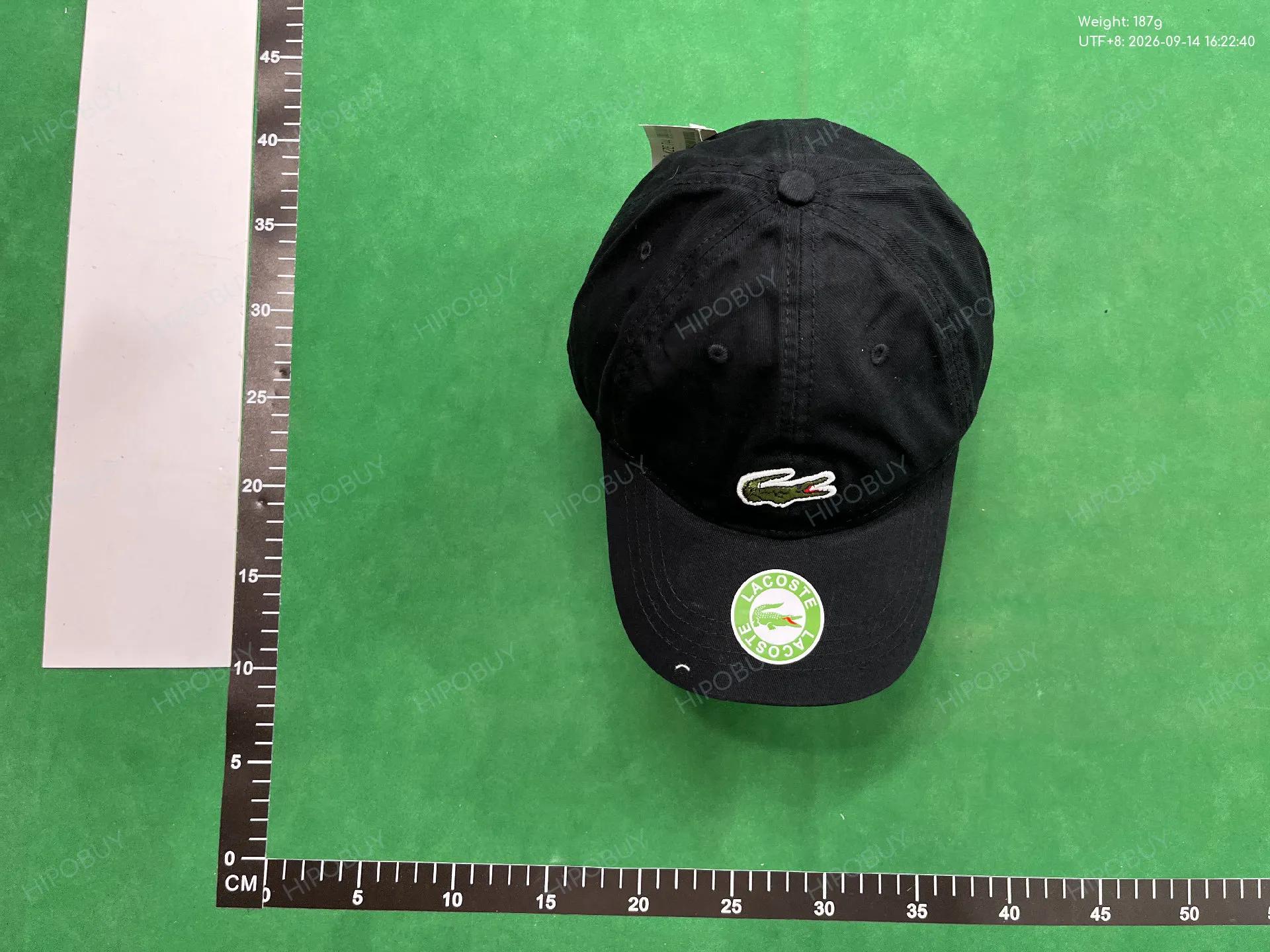 Foto QC 4 de Lacoste 3D Embroidered L Logo Cap Red