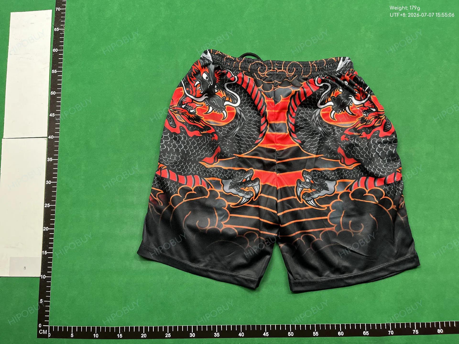 Foto QC 7 de Other UFC 3D Digital Print Shorts Black Yellow