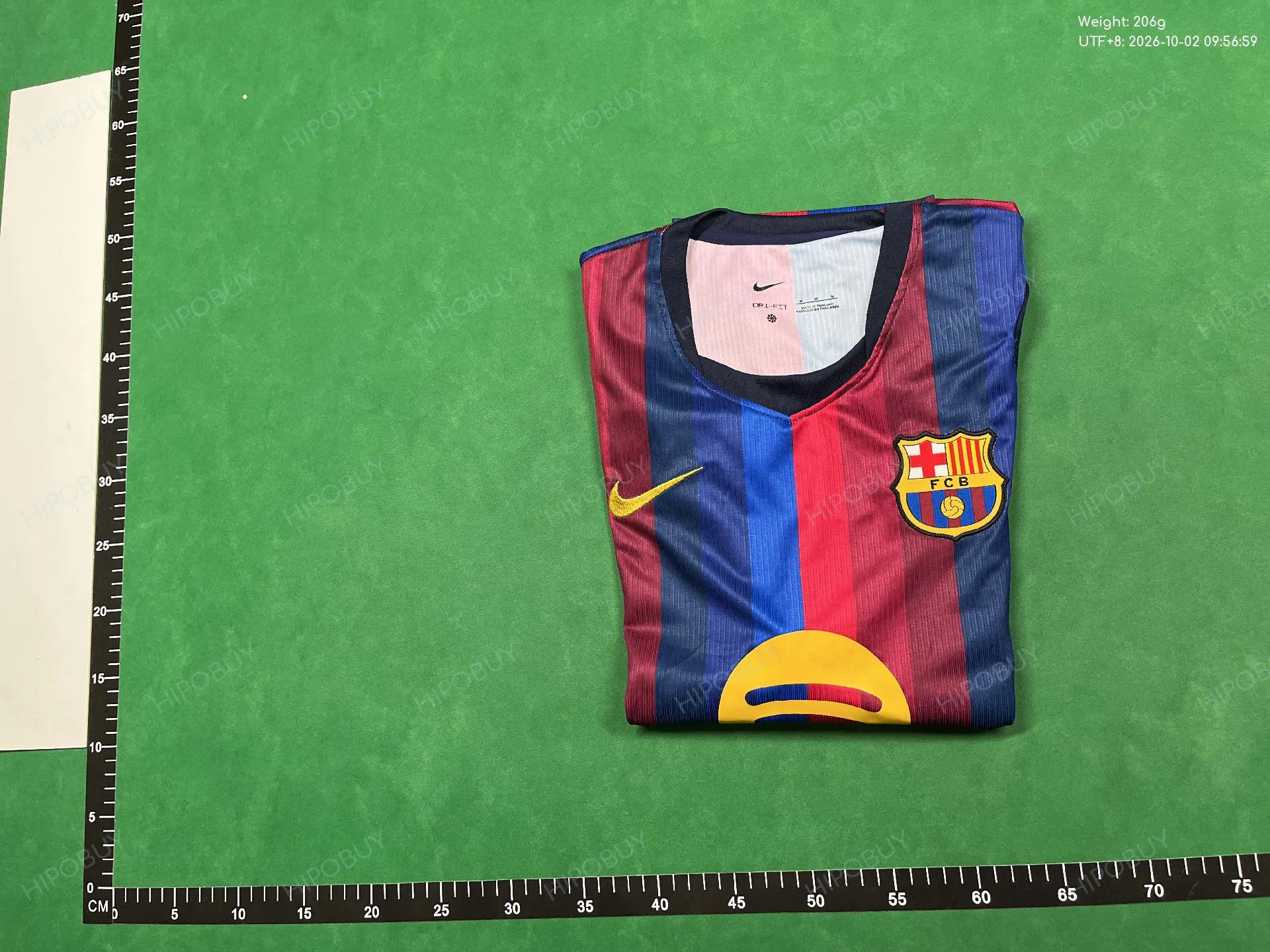Foto QC 4 de Nike x FC Barcelona 2026/27 Home Jersey Deep Garnet Blue Void